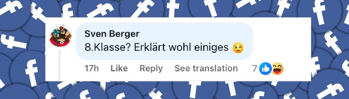 Fan-Kommentare bei Facebook | Quelle: facebook.com/share/p/1E9bD9icmr/