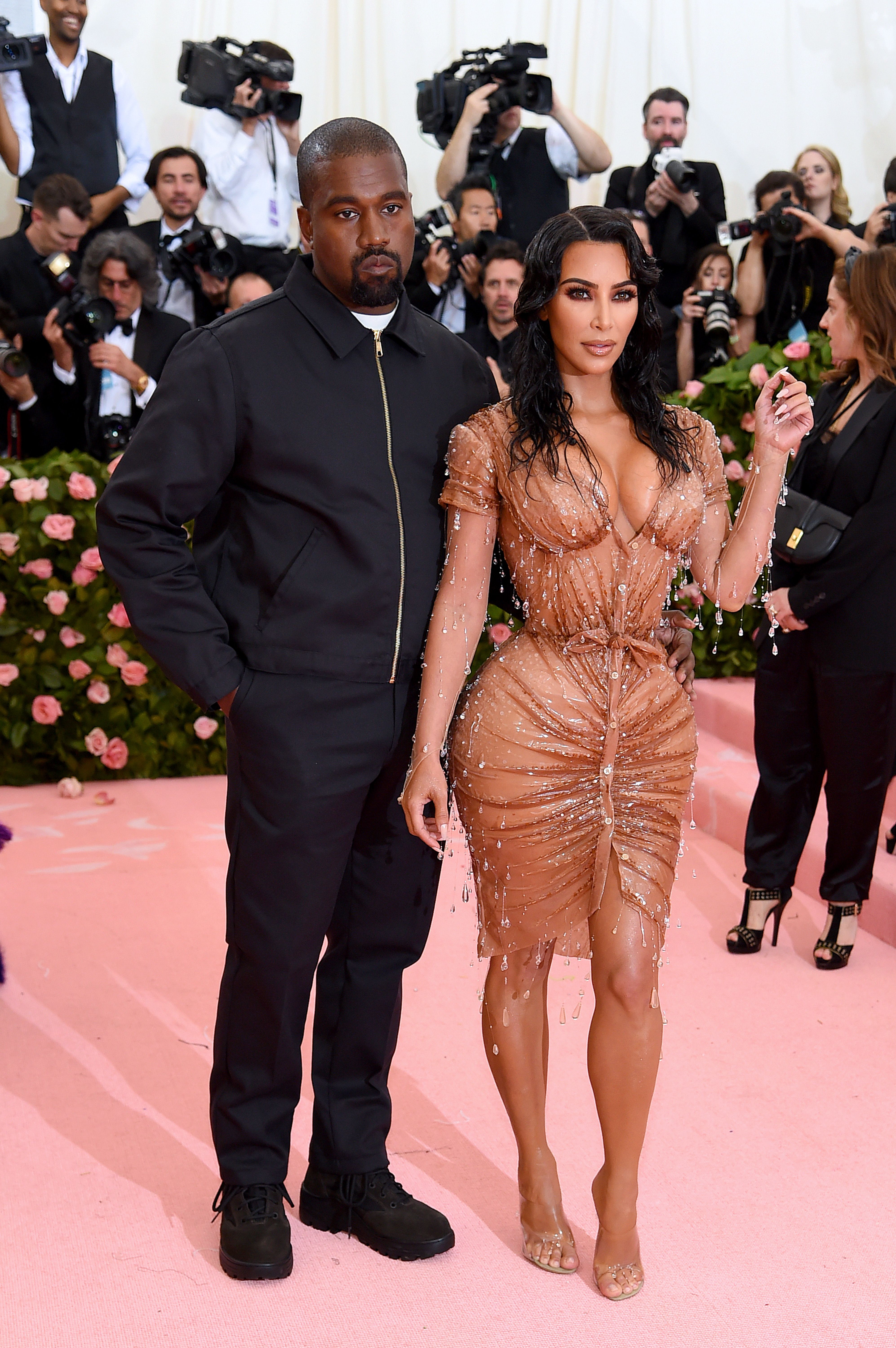 Kanye West und Kim Kardashian West während der Met Gala 2019 Celebrating Camp: Notes on Fashion im Metropolitan Museum of Art am 06. Mai 2019 in New York City. | Quelle: Getty Images