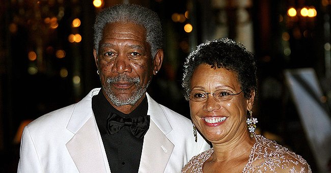 Morgan Freeman mit seiner Ex-Frau Colley-Lee. | Quelle: Getty Images