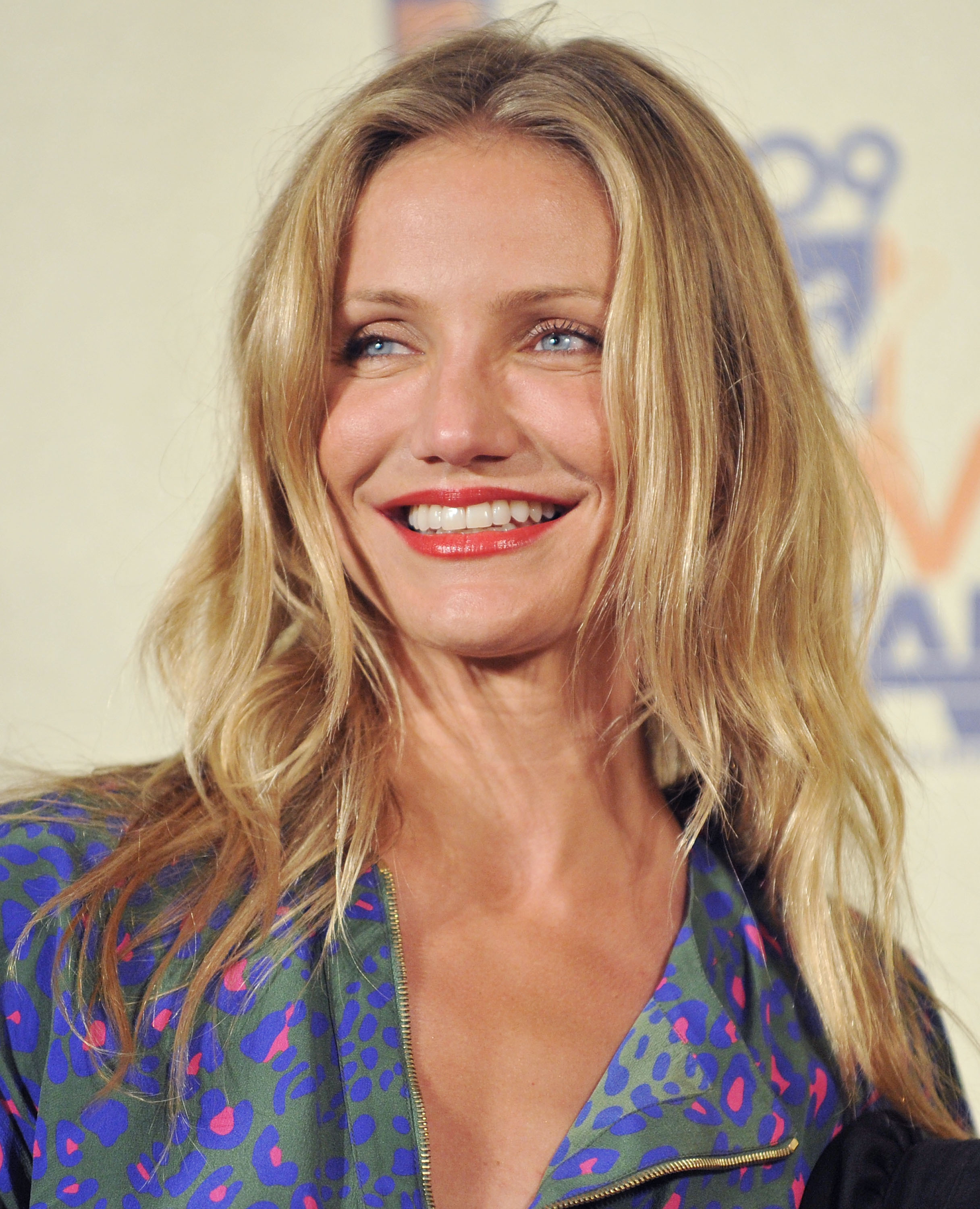 Cameron Diaz posiert bei den MTV Movie Awards 2009 im Presseraum des Gibson Amphitheatre am 31. Mai 2009 in Universal City, Kalifornien | Quelle: Getty Images