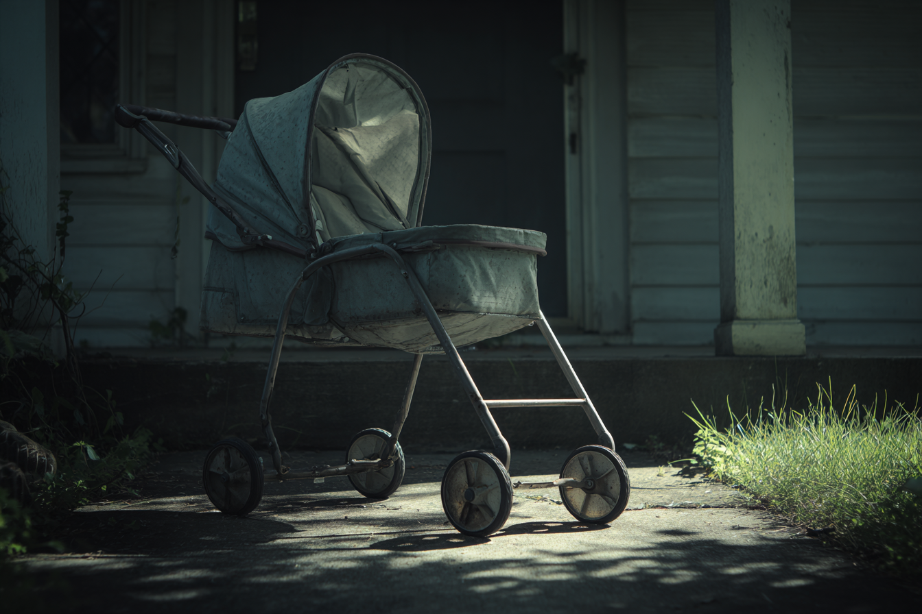 Ein Kinderwagen | Quelle: Midjourney