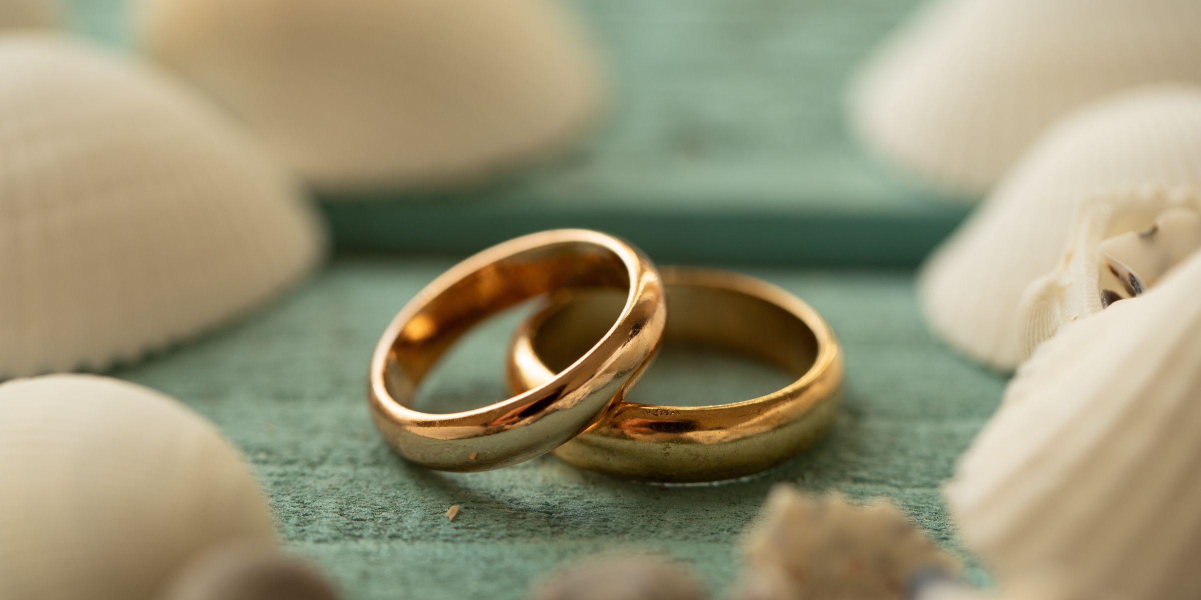 Ein Paar goldene Eheringe | Quelle: Shutterstock
