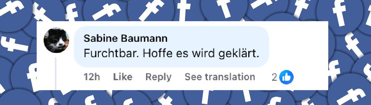 Facebook-Kommentare | Quelle: facebook.com/share/p/1BRkkkPU8y/