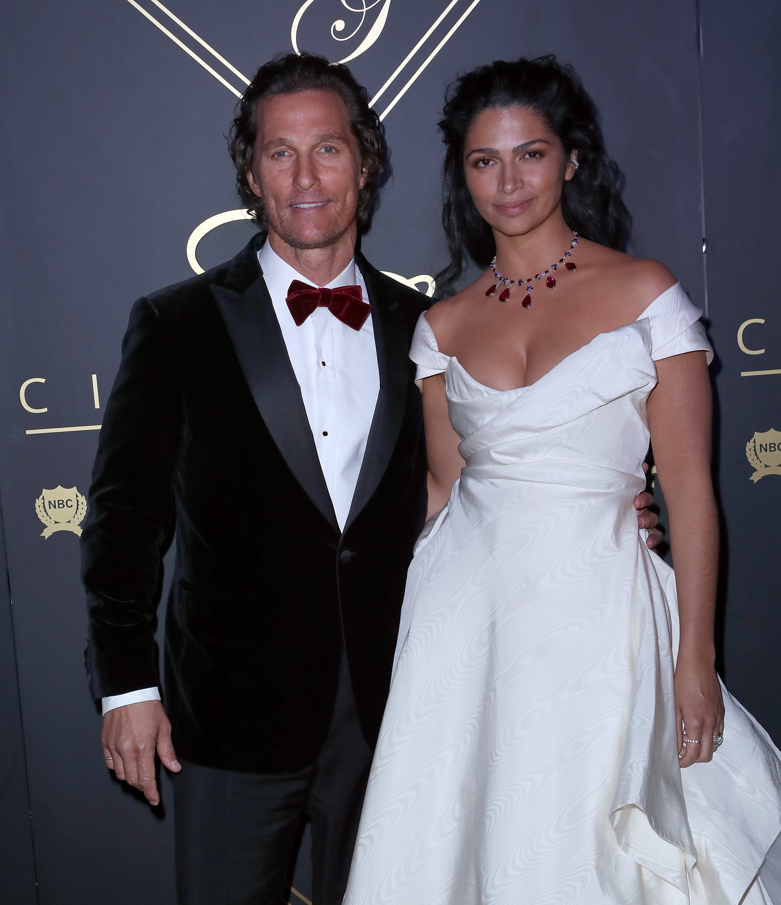 Matthew McConaughey und Camila Alves bei der City Gala 2018 in den Universal Studios Hollywood am 4. März. | Quelle: Getty Images