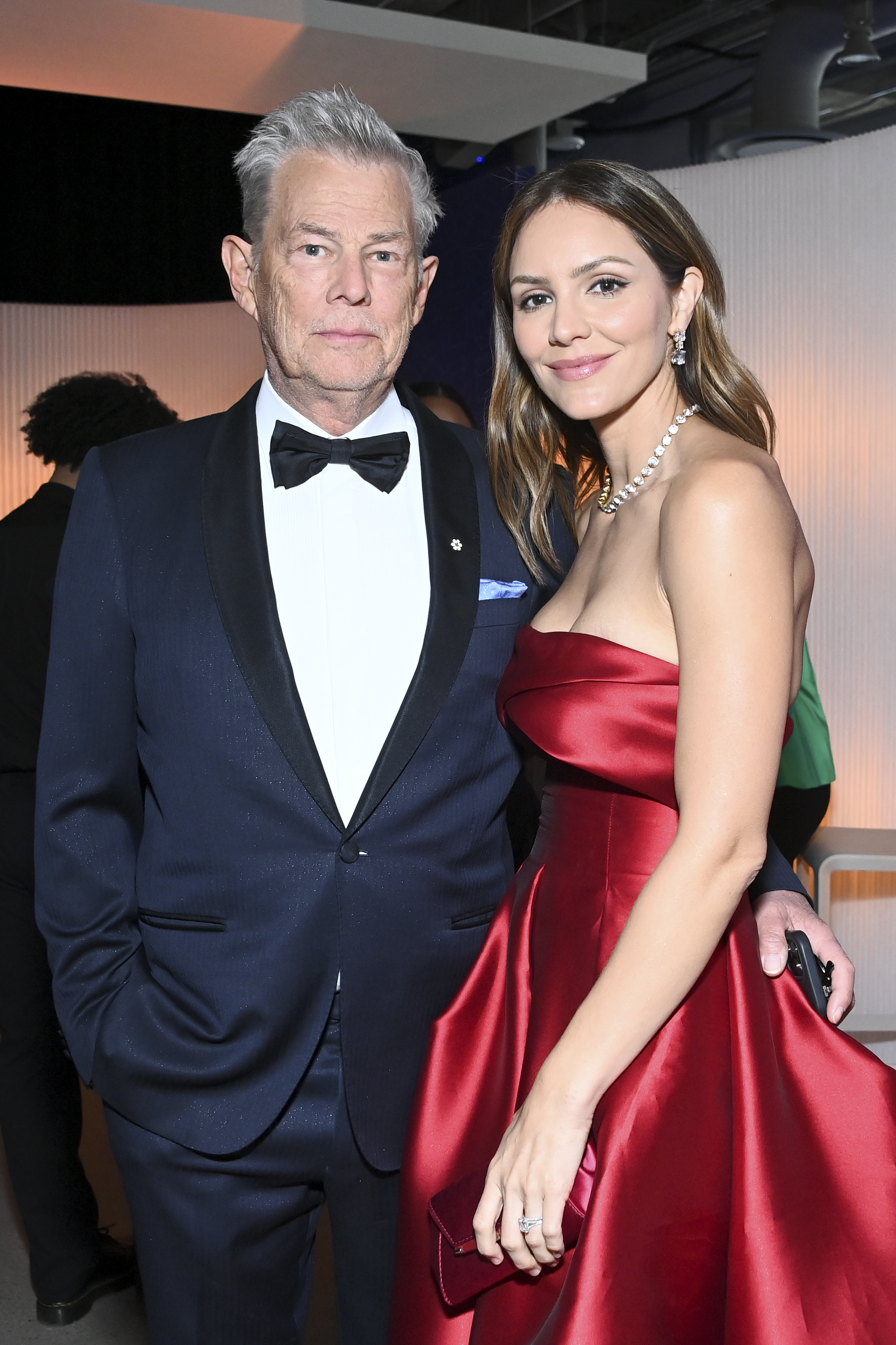 David Foster und Katharine McPhee bei der neunten Breakthrough Prize Ceremony im Academy Museum of Motion Pictures am 15. April 2023 in Los Angeles, Kalifornien. | Quelle: Getty Images