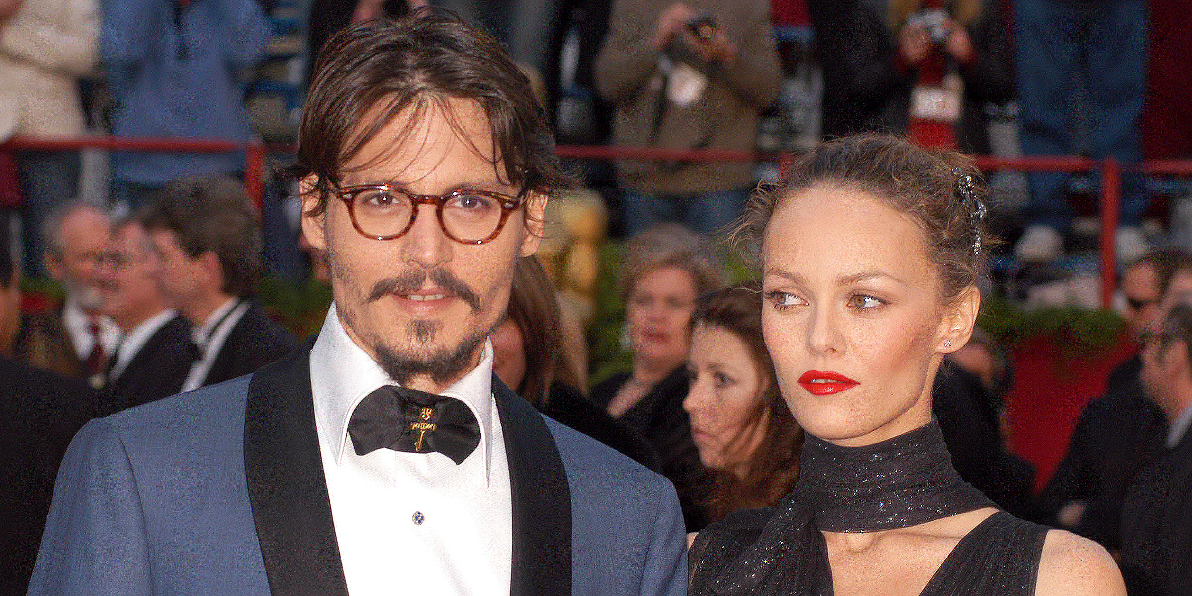 Johnny Depp und Vanessa Paradis | Quelle: Getty Images