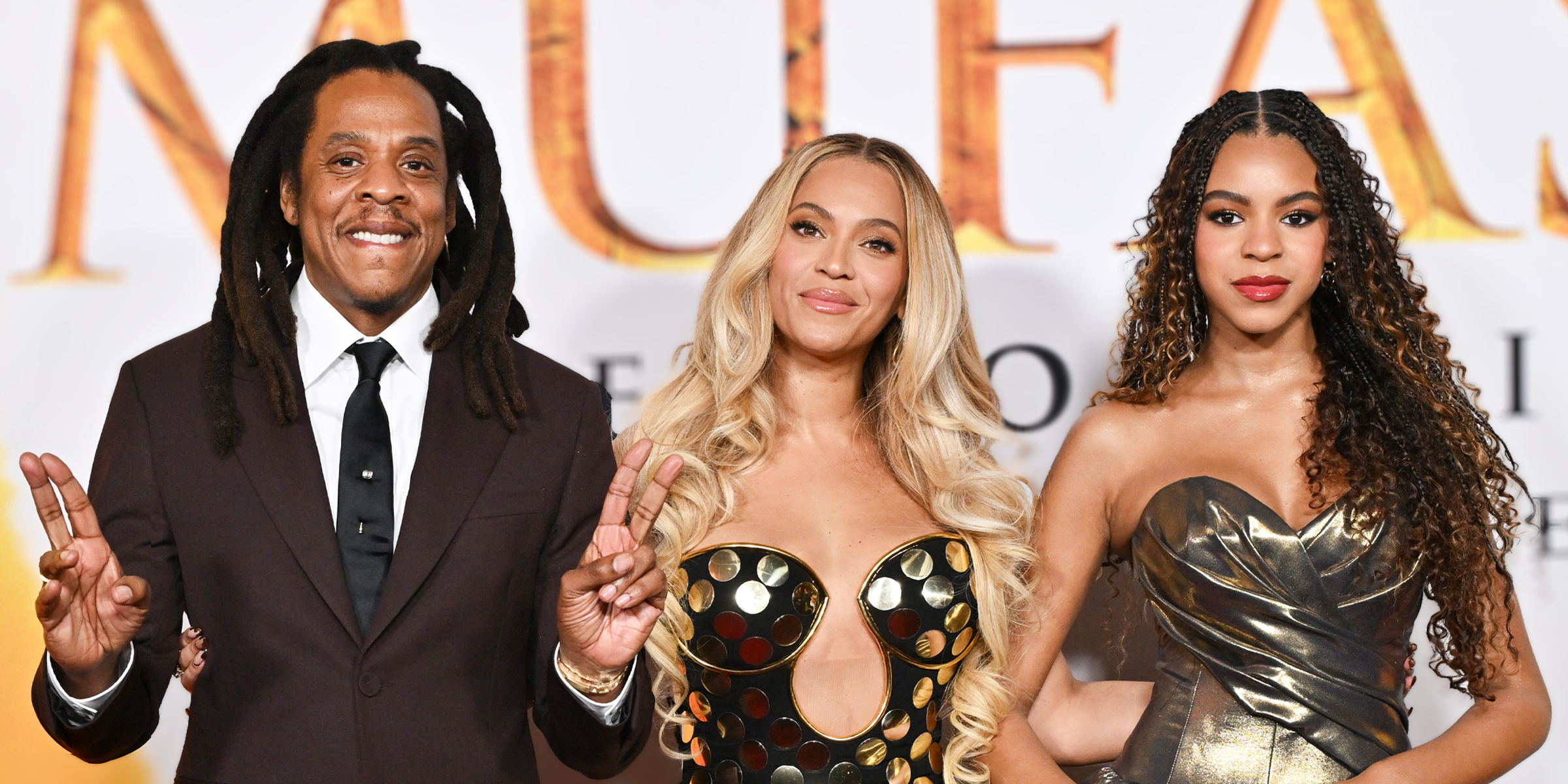 Beyonce, Jay Z, Blue Ivy | Quelle: Getty Images