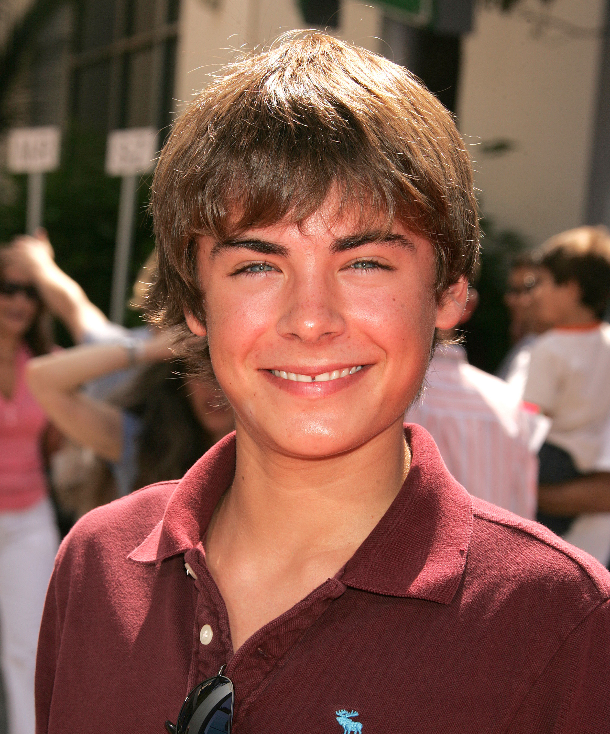 Zac Efron bei der "Thunderbirds"-Premiere in Los Angeles am 24. Juli 2004 | Quelle: Getty Images