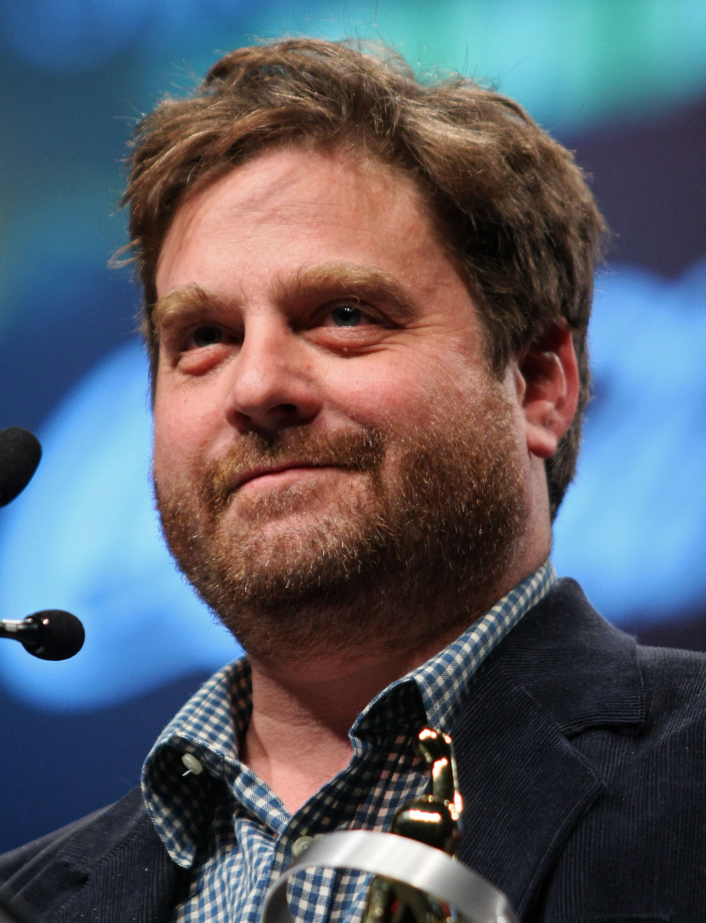 Zach Galifianakis vor seinem Gewichtsverlust im Jahr 2010 | Quelle: Getty Images