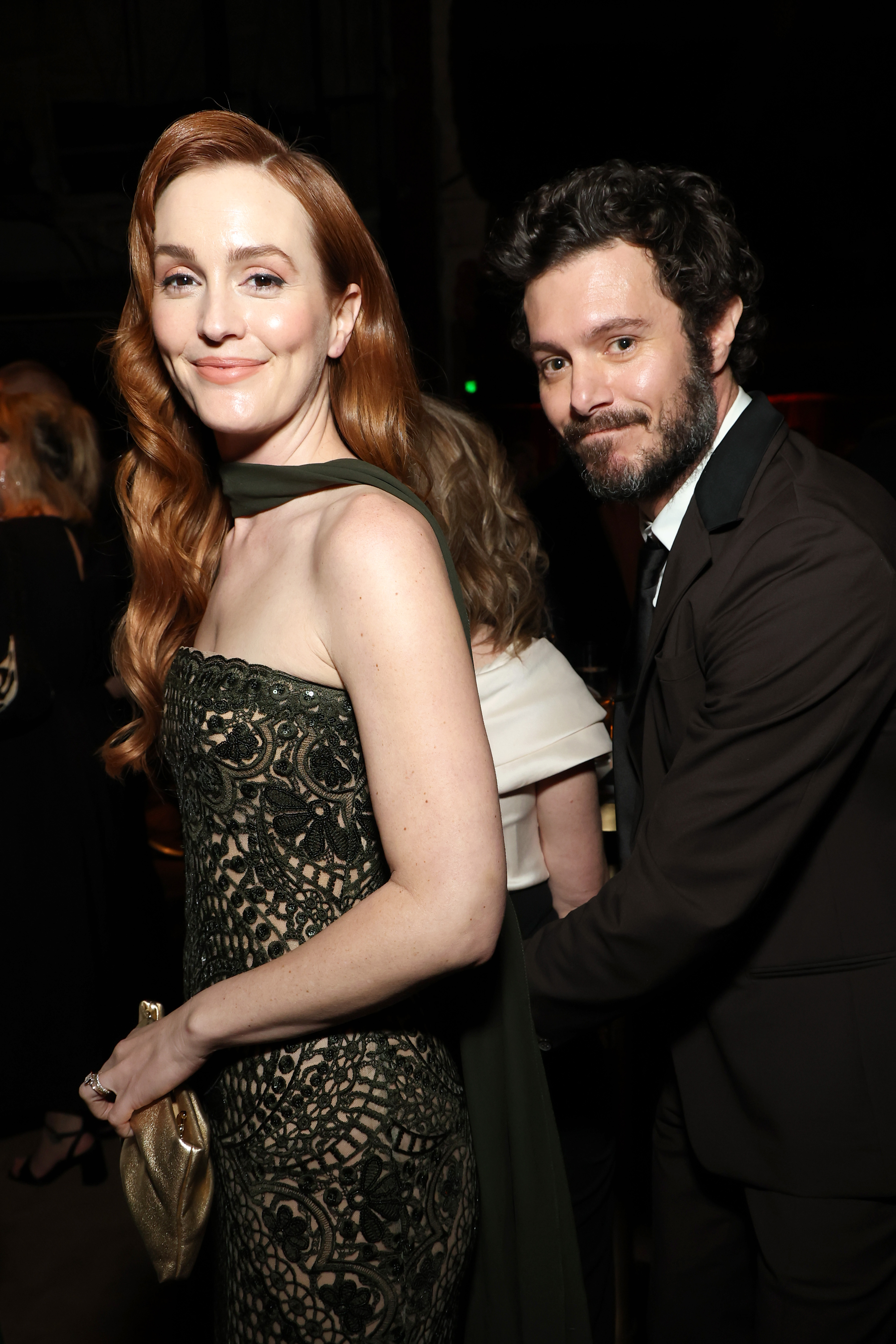 Leighton Meester und Adam Brody nehmen an der 2025 SAG Awards Post-Awards Gala teil, die von PEOPLE & Audi für die 31st Annual Screen Actors Guild Awards im Shrine Auditorium and Expo Hall am 23. Februar 2025 in Los Angeles, Kalifornien, veranstaltet wird. | Quelle: Getty Images
