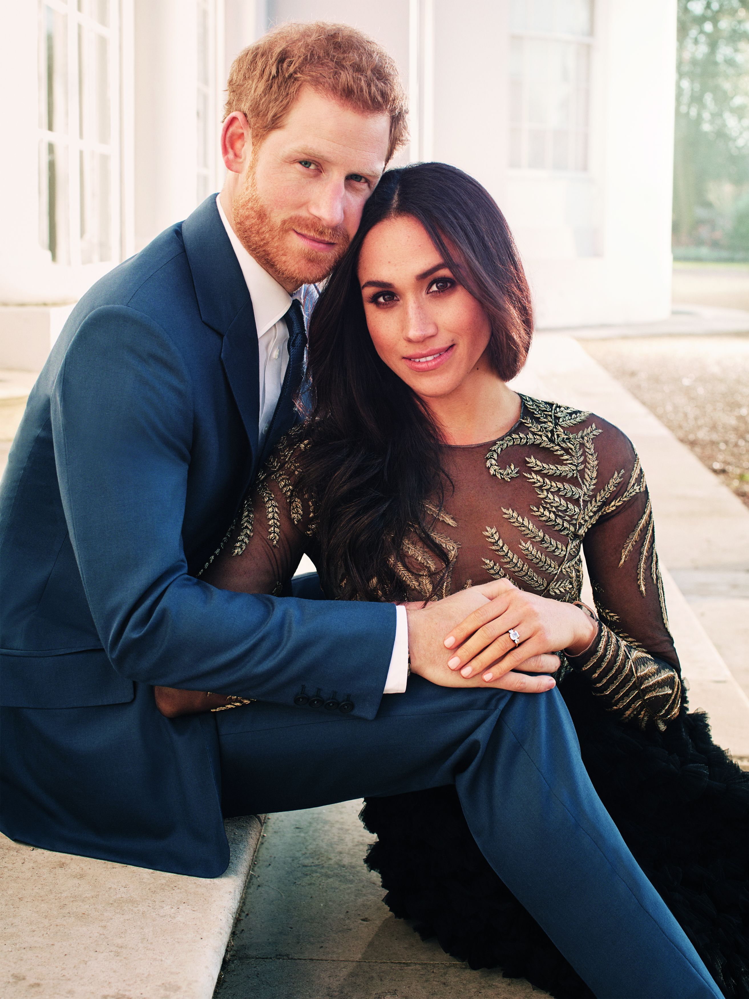 Das offizielle Verlobungsfoto von Prinz Harry und Meghan Markle, November 2017. | Quelle: Getty Images
