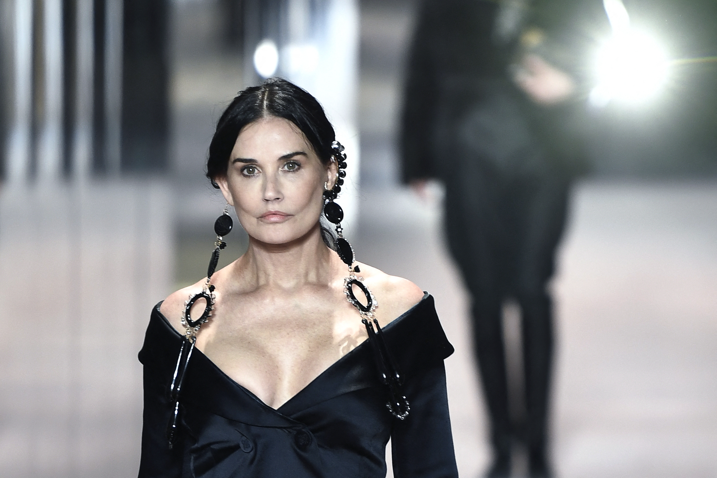 Demi Moore besucht die Pariser Haute Couture Fashion Week am 27. Januar 2021 | Quelle: Getty Images