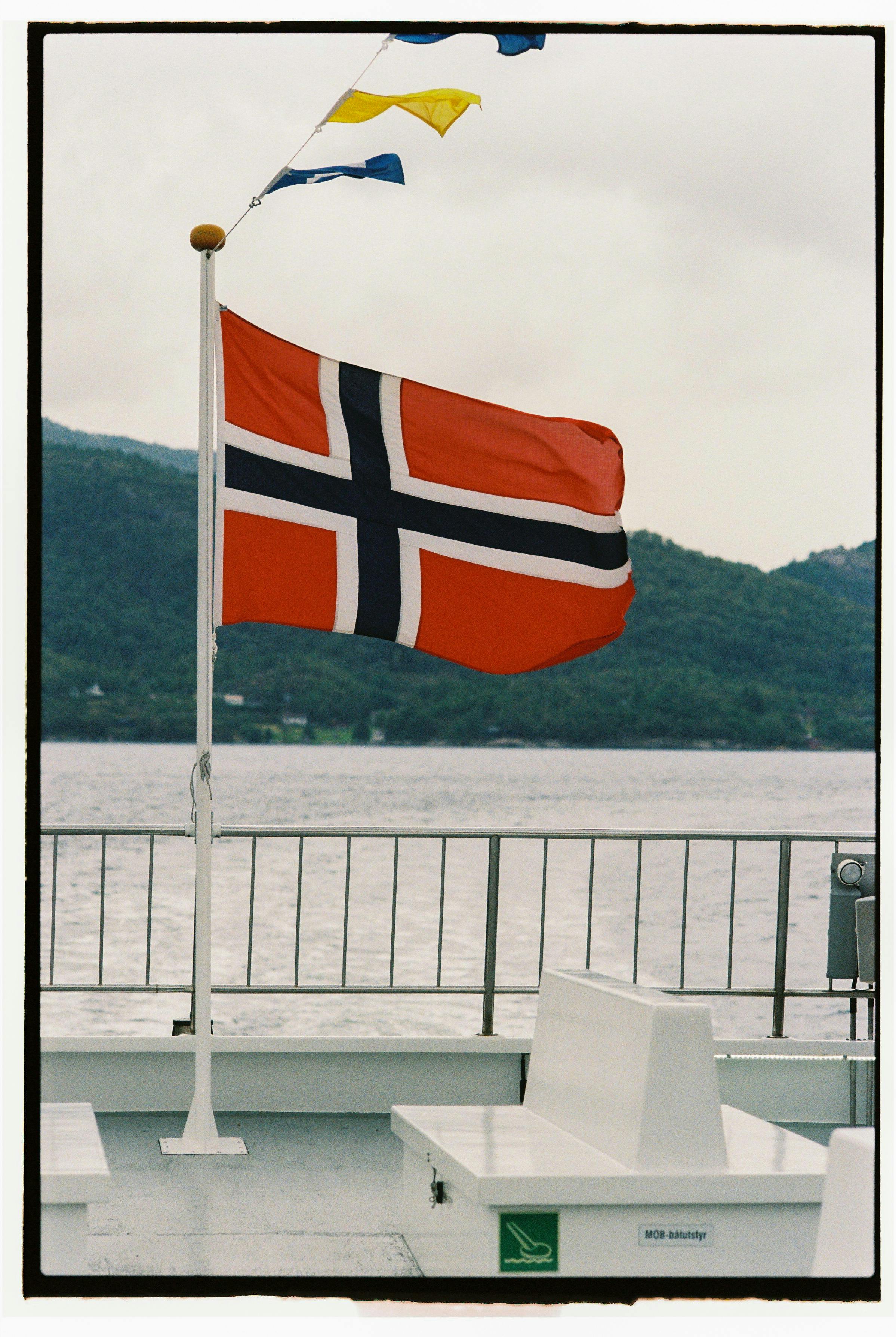 Norwegische Flagge | Quelle: Pexels