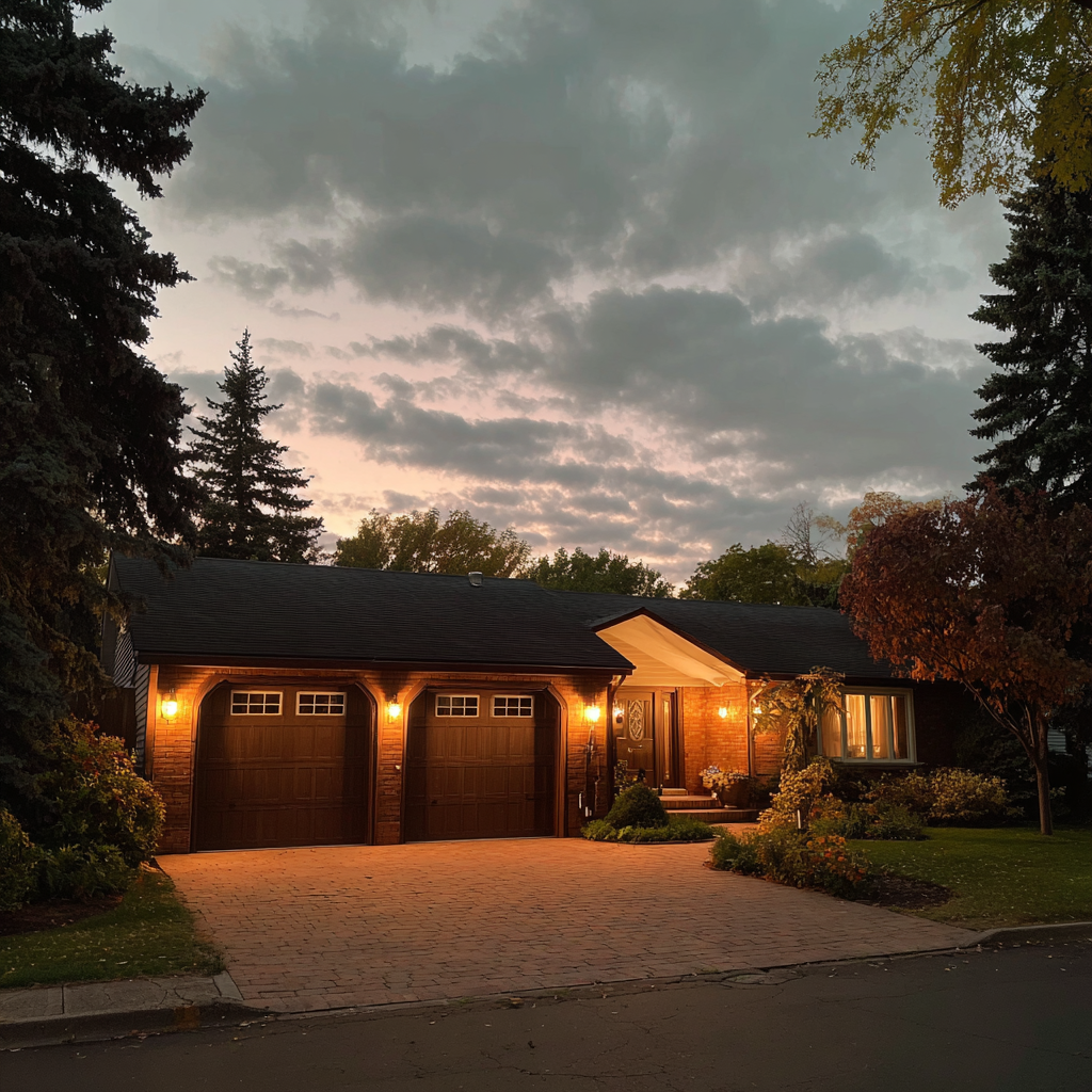 Das Äußere eines Hauses | Quelle: Midjourney