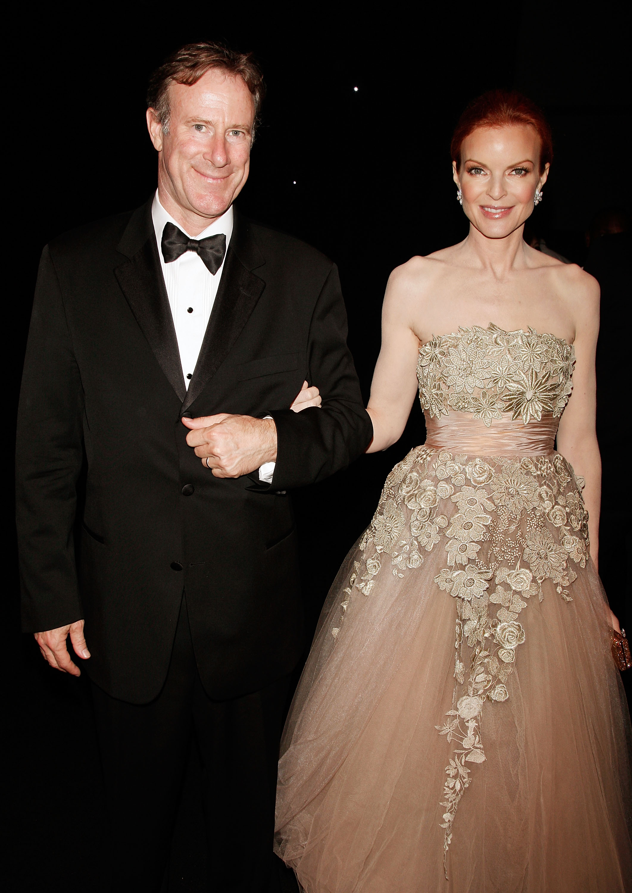 Tom Mahoney und Marcia Cross auf dem Governors Ball der 60. Primetime Emmy Awards am 21. September 2008 in Los Angeles, Kalifornien. | Quelle: Getty Images