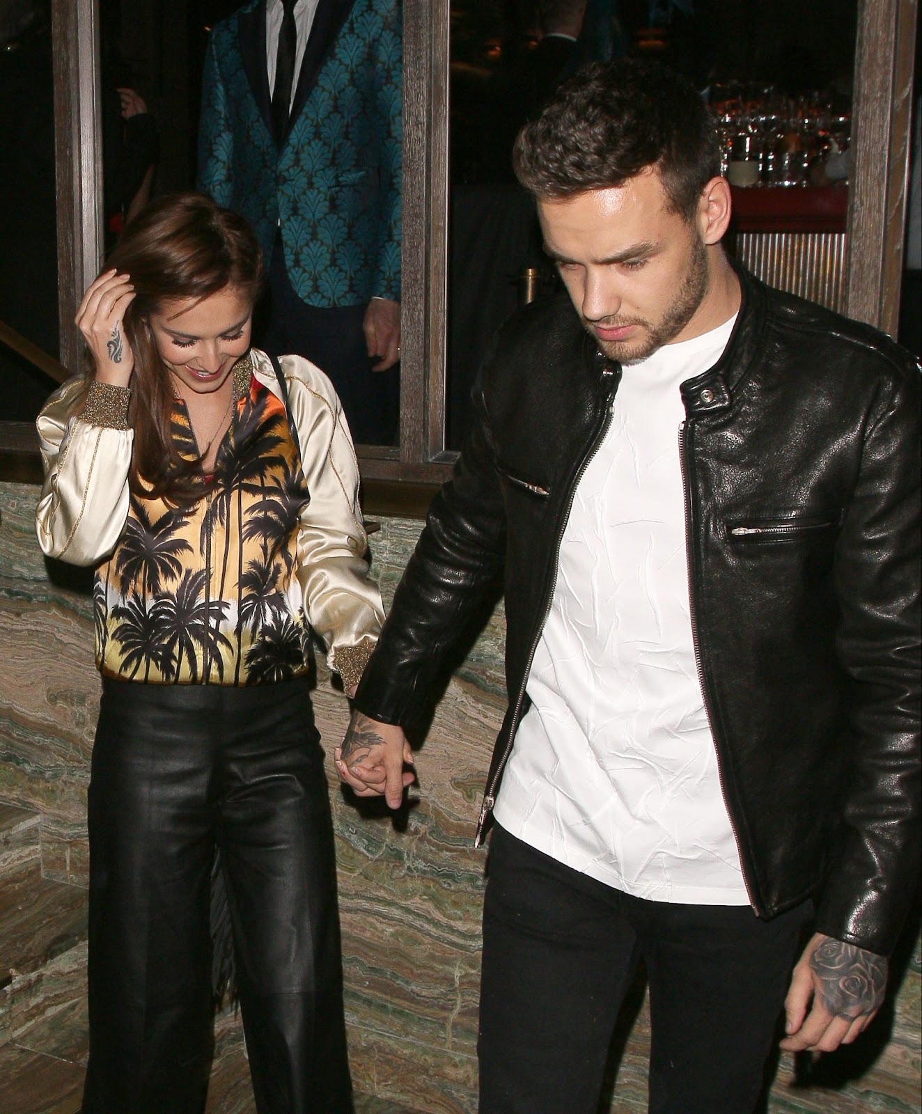 Cheryl Cole und Liam Payne, fotografiert am 12. April 2016 in London, England. | Quelle: Getty Images