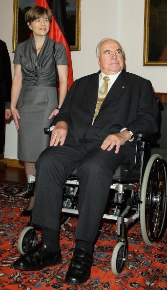 Helmut Kohl, Maike Richter-Kohl, 2010 | Quelle: Getty Images