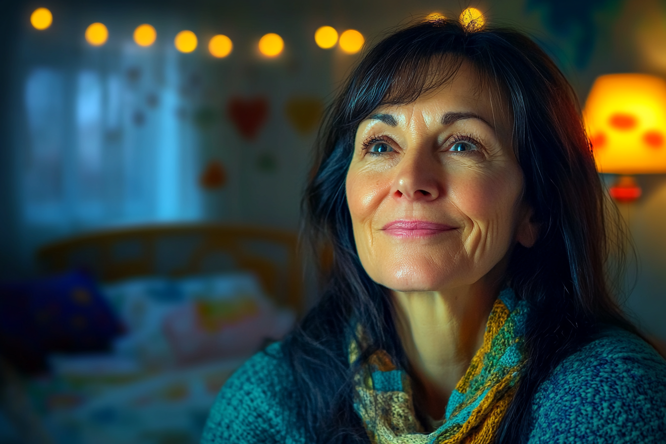 Eine lächelnde Frau | Quelle: Midjourney
