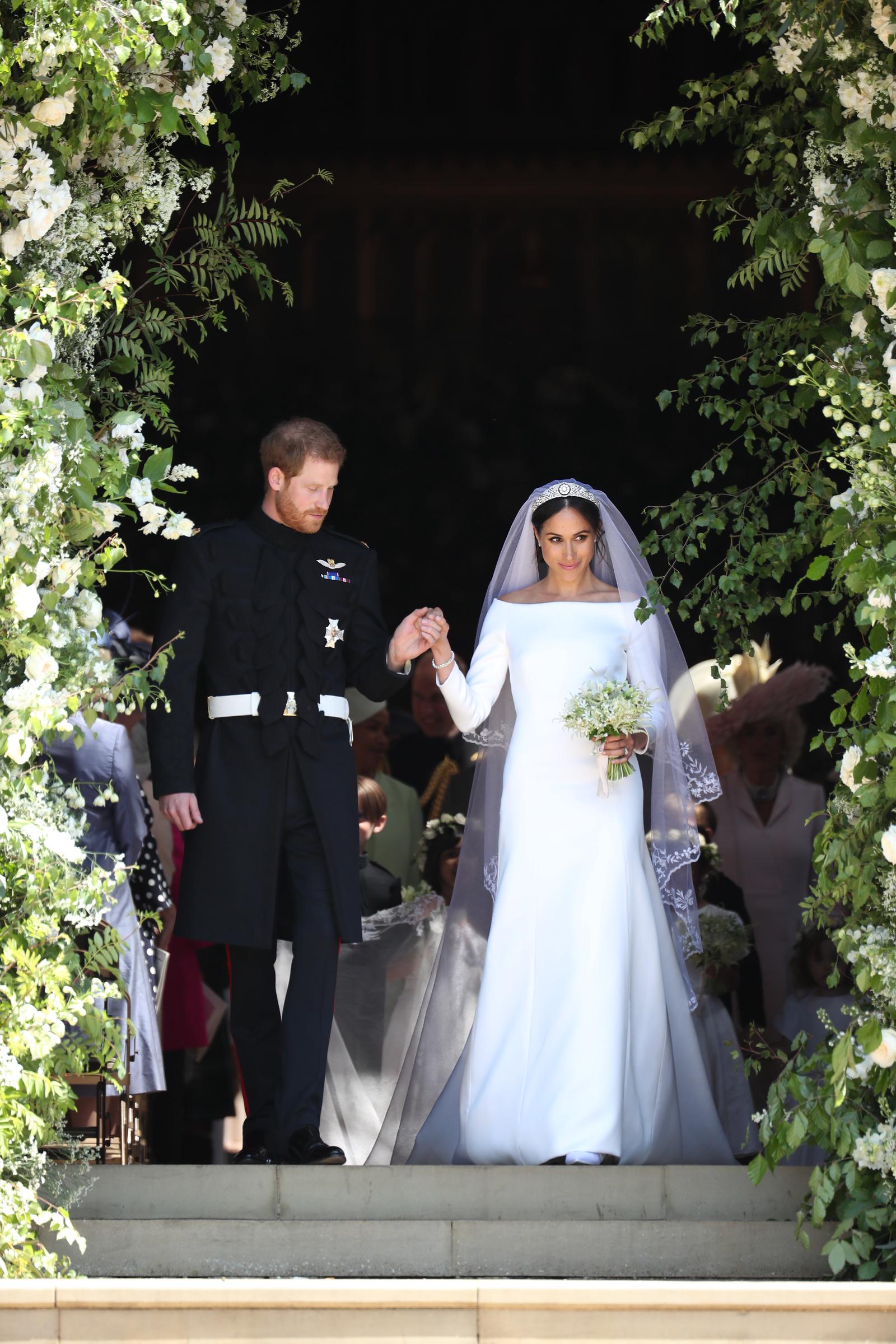 Meghan verbrachte die Nacht vor ihrer Hochzeit im historischen Cliveden House Hotel in Taplow, zusammen mit ihrer Mutter Doria Ragland. Das Landgut blickt auf eine mehr als dreihundertjährige Geschichte zurück. | Quelle: Getty Images