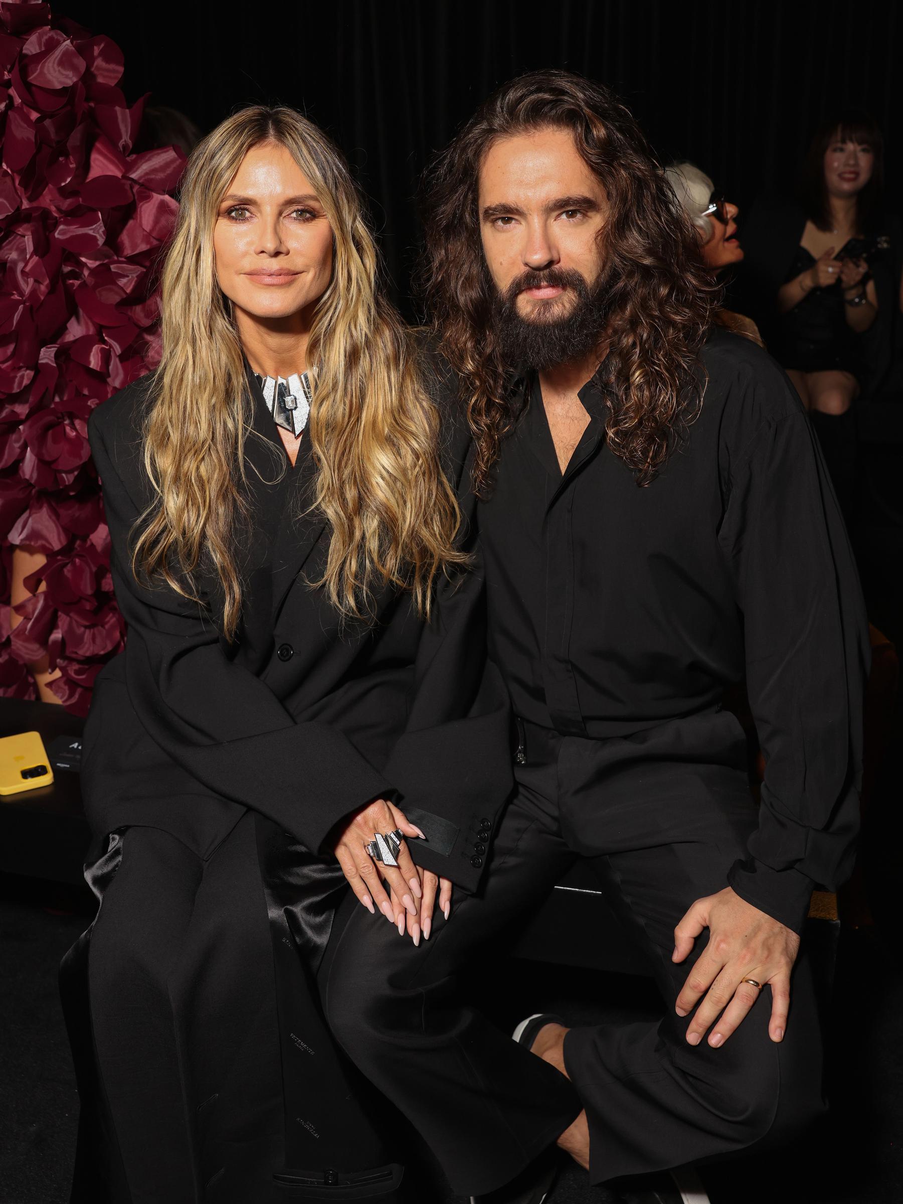 Heidi Klum und Tom Kaulitz bei der Messika Paris Womenswear Spring-Summer 2025 Show während der Paris Fashion Week am 26. September 2024 in Frankreich. | Quelle: Getty Images