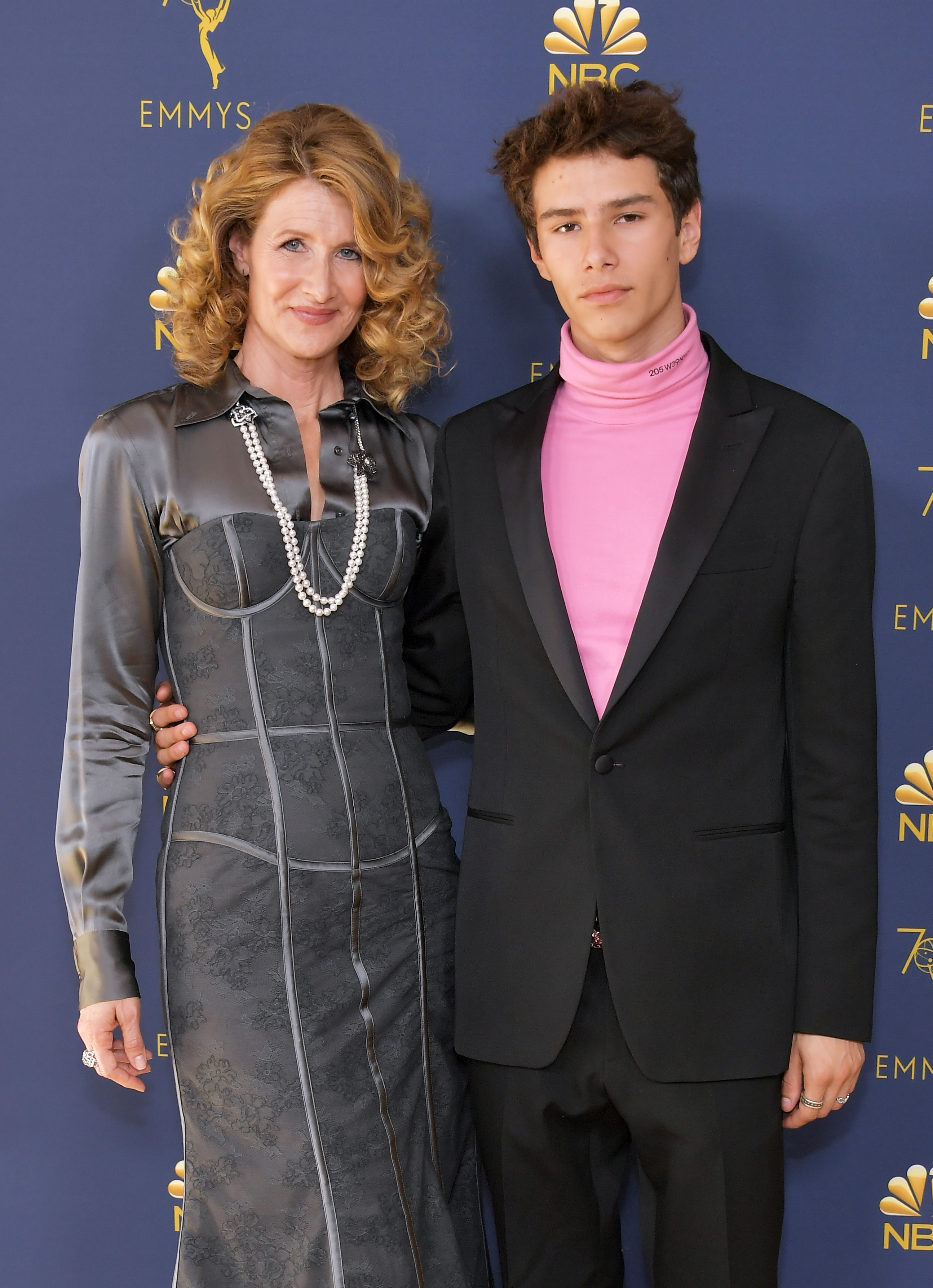 Laura Dern und Ellery Harper besuchen die 70. Emmy Awards am 17. September 2018 in Los Angeles, Kalifornien. | Quelle: Getty Images