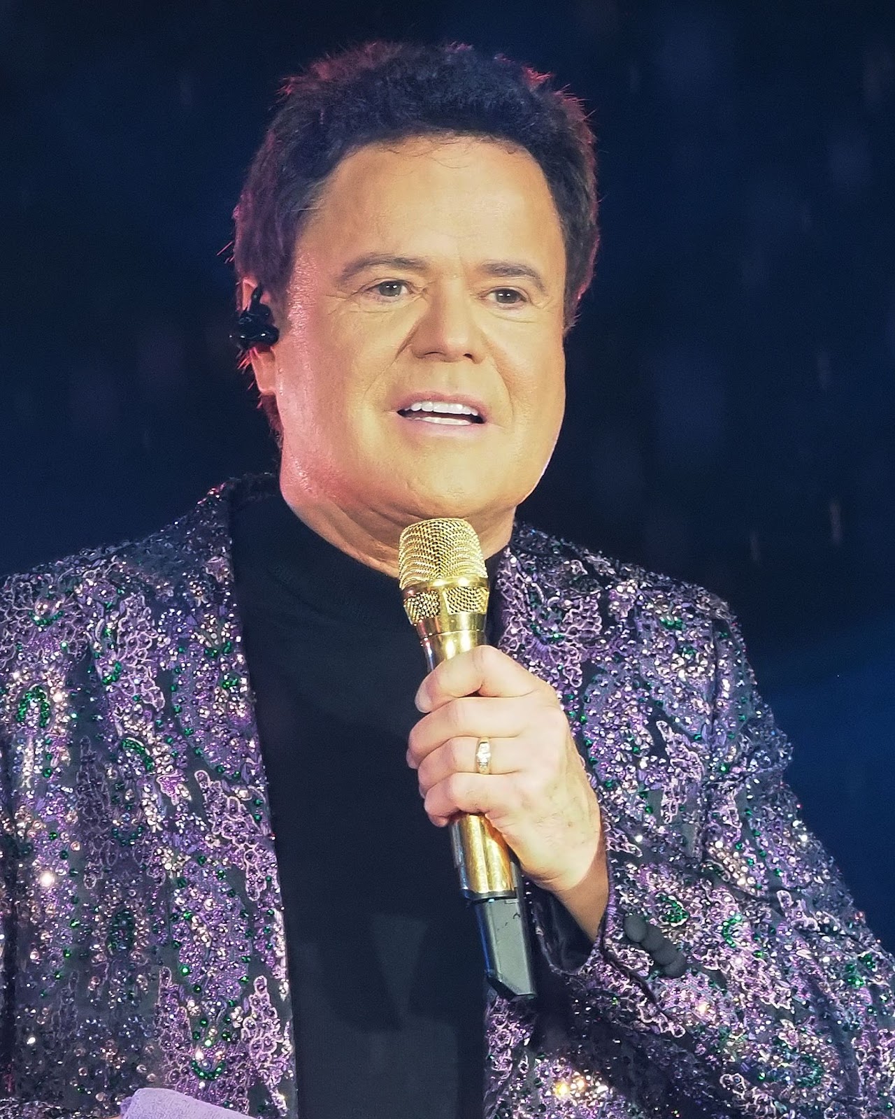 Donny Osmond bei seinem Auftritt bei der Fox & Friends All-American Summer Concert Series am 12. Juli 2024 in New York. | Quelle: Getty Images