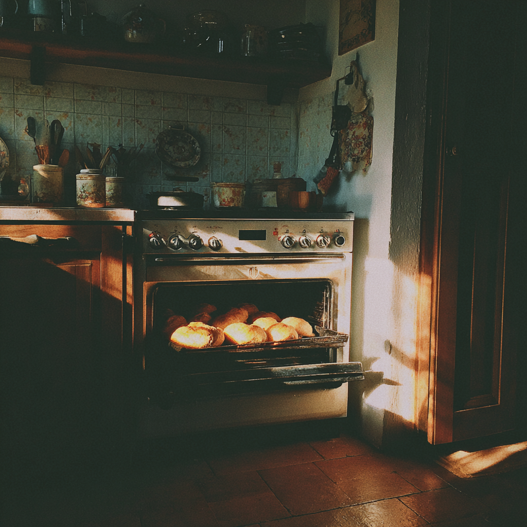 Wnętrze przytulnej kuchni | Źródło: Midjourney