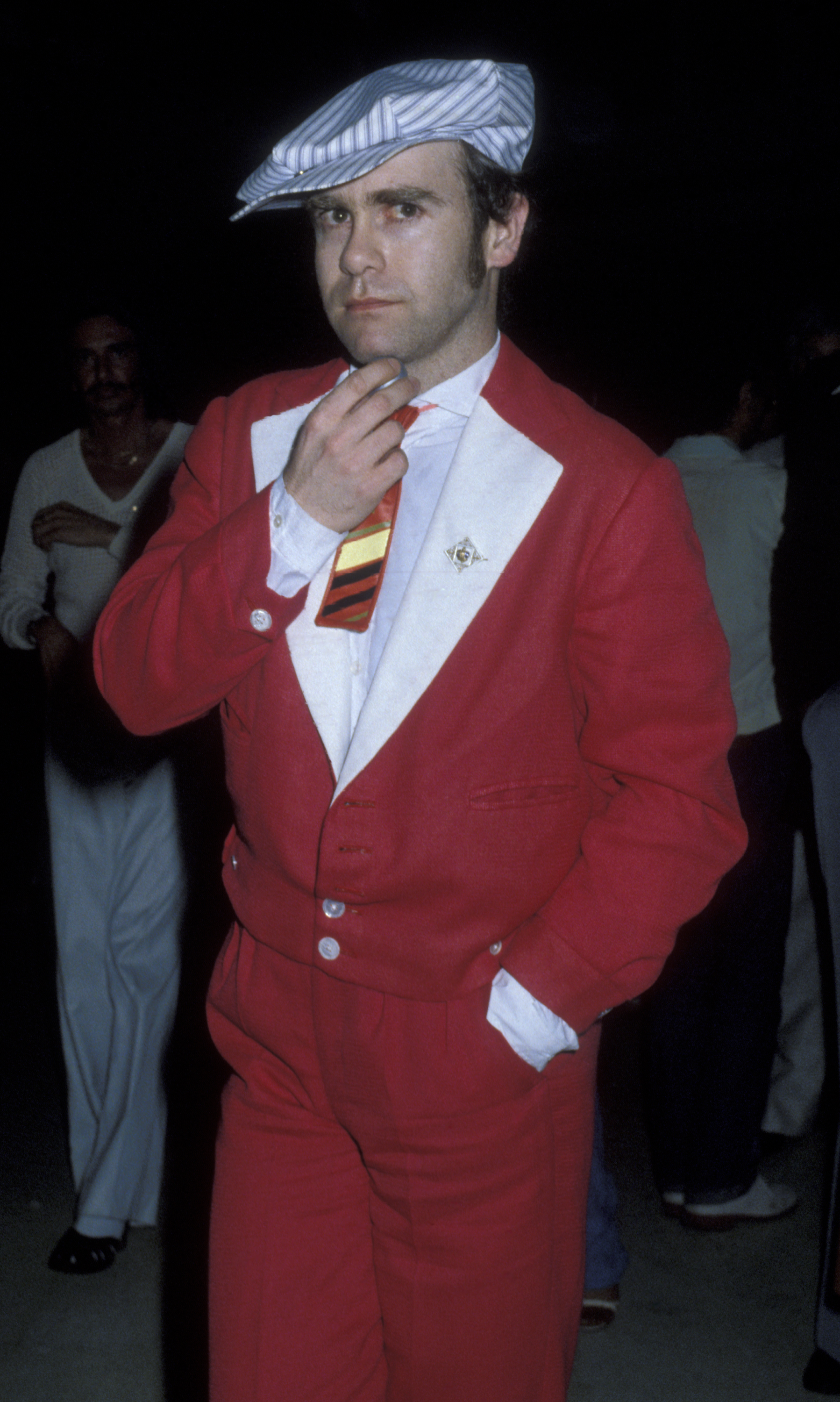 Elton John auf der Konzertparty von Roberta Flack am 12. Juni 1978 in New York City | Quelle: Getty Images