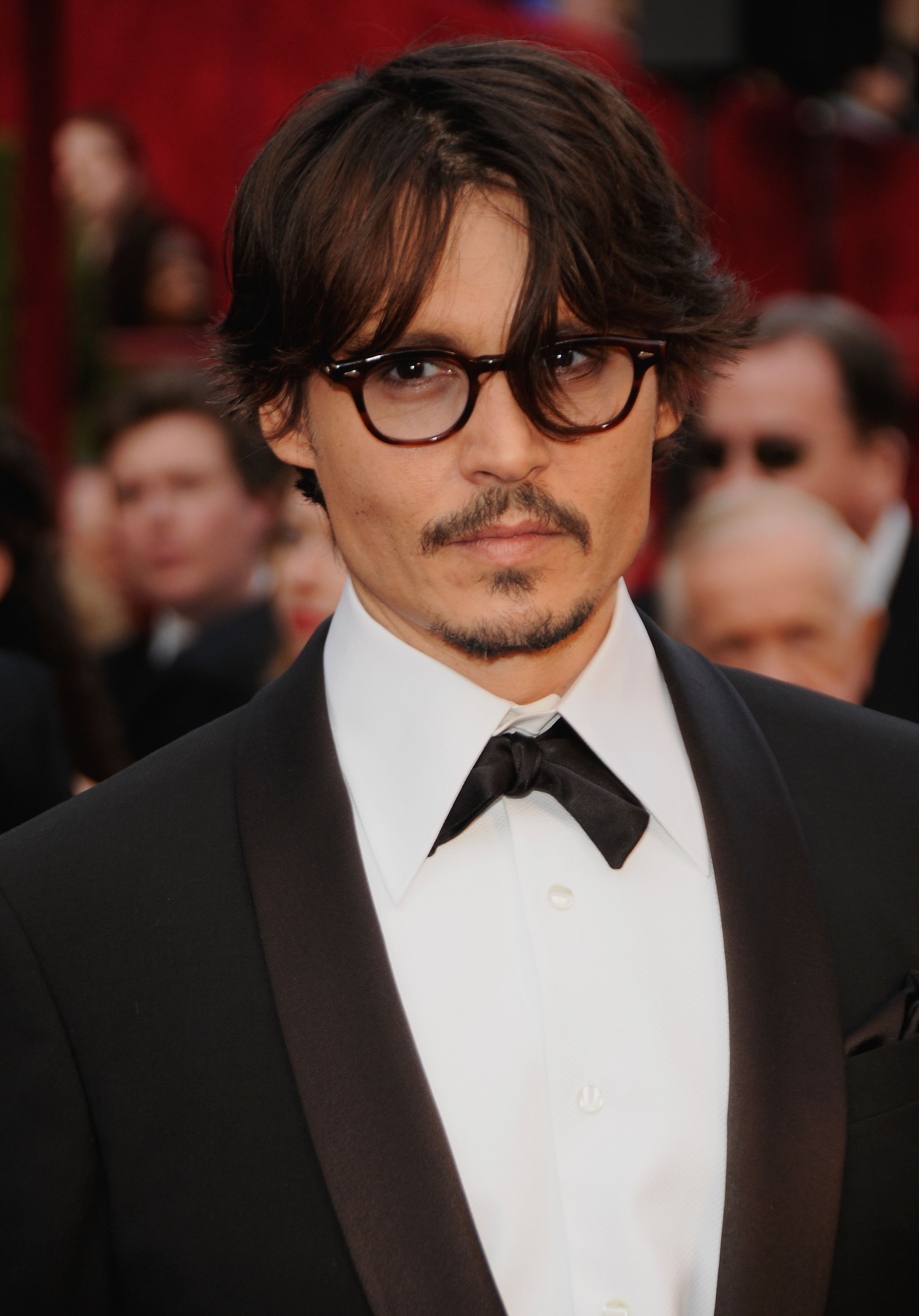 Johnny Depp bei den 80th Annual Academy Awards am 24. Februar 2008 in Hollywood. | Quelle: Getty Images