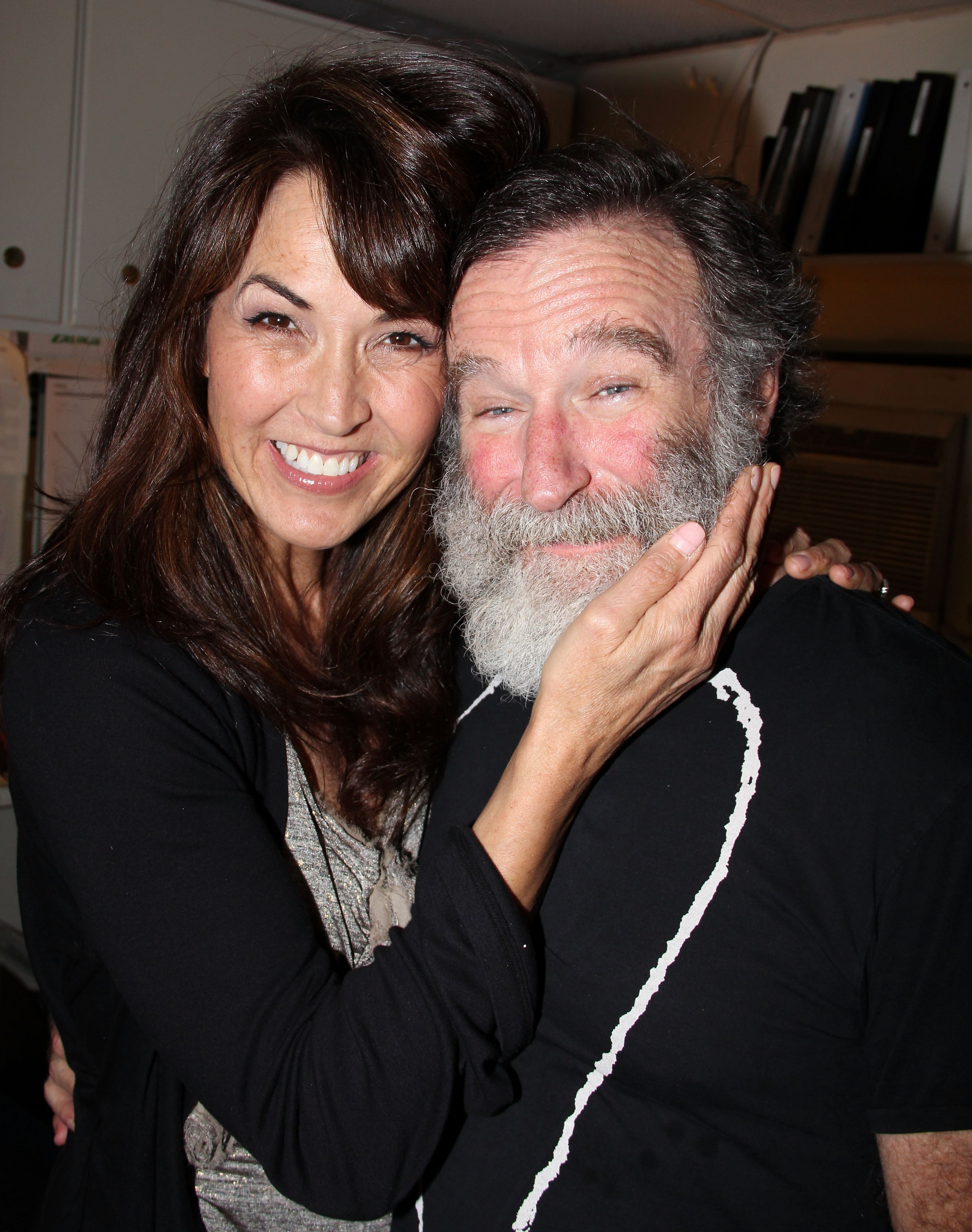 Susan Schneider und Robin Williams am 15. Juni 2011 in New York City | Quelle: Getty Images