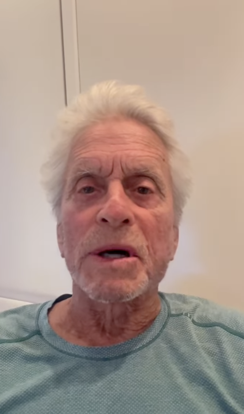 Ein Screenshot von Michael Douglas, datiert auf Januar 2025 | Quelle: Instagram/michaeldouglas