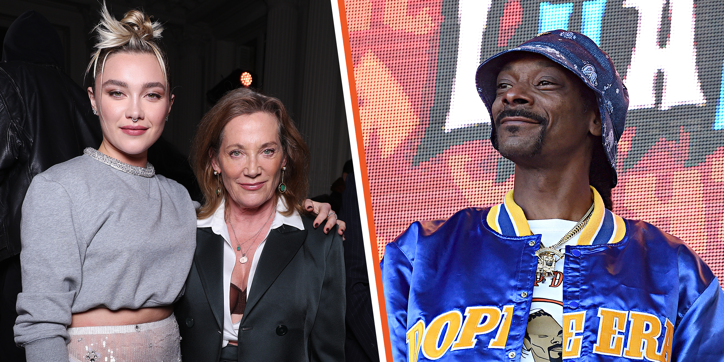 Deborah Mackin, Florence Pugh und Snoop Dogg | Quelle: Getty Images