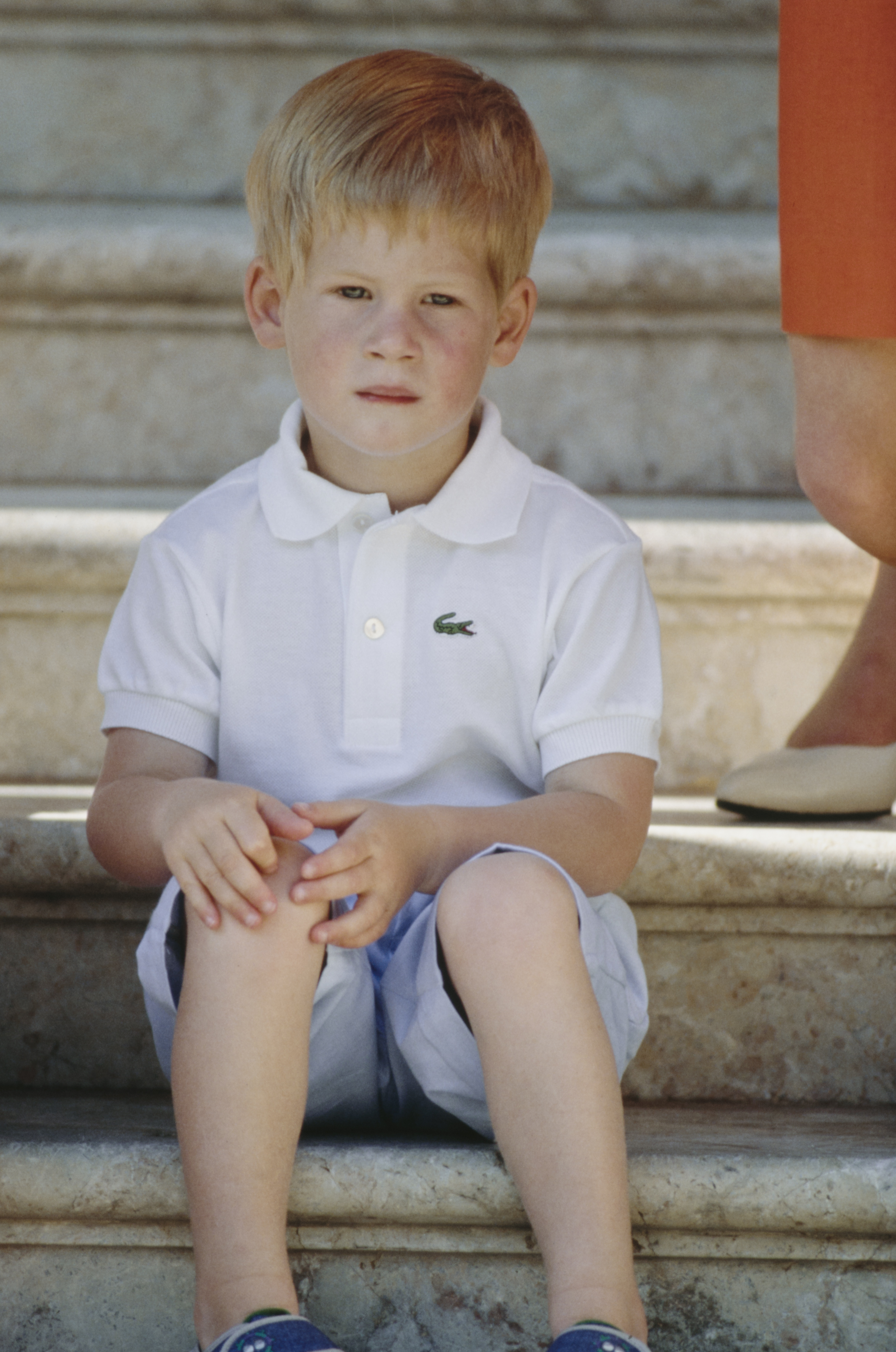 Prinz Harry am 13. August 1988 in Palma de Mallorca, Spanien | Quelle: Getty Images