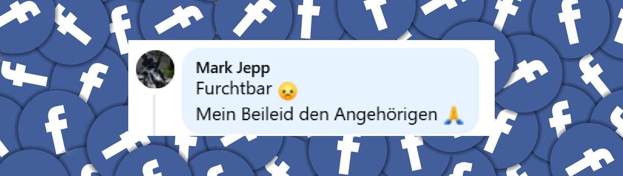 Internetnutzer reagieren auf die erschütternde Nachrichten | Quelle: facebook.com/share/p/17UN2jaoTY/