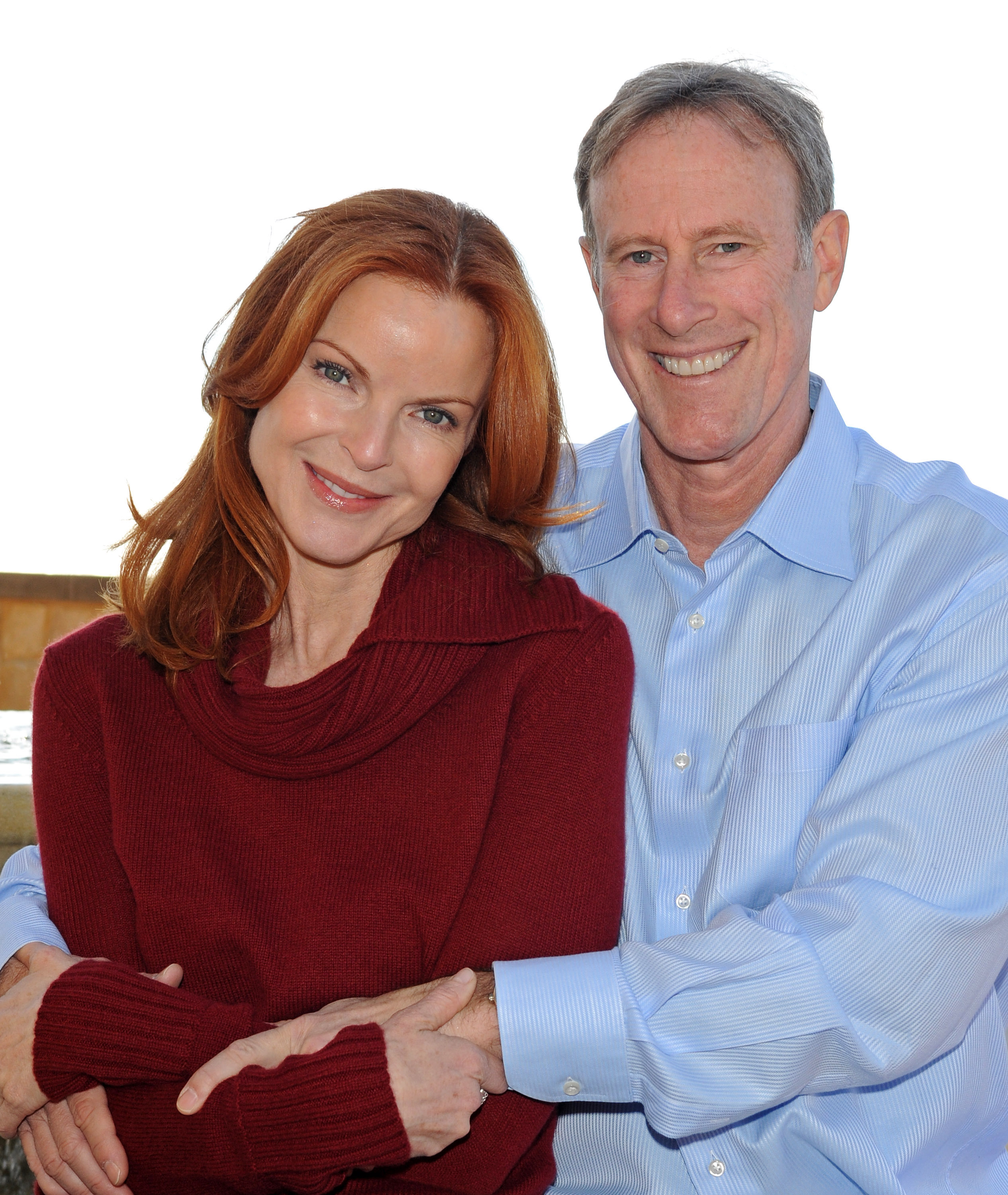 Marcia Cross und Tom Mahoney im Pelican Hill Resort am 31. Dezember 2010 in Newport Beach, Kalifornien. | Quelle: Getty Images