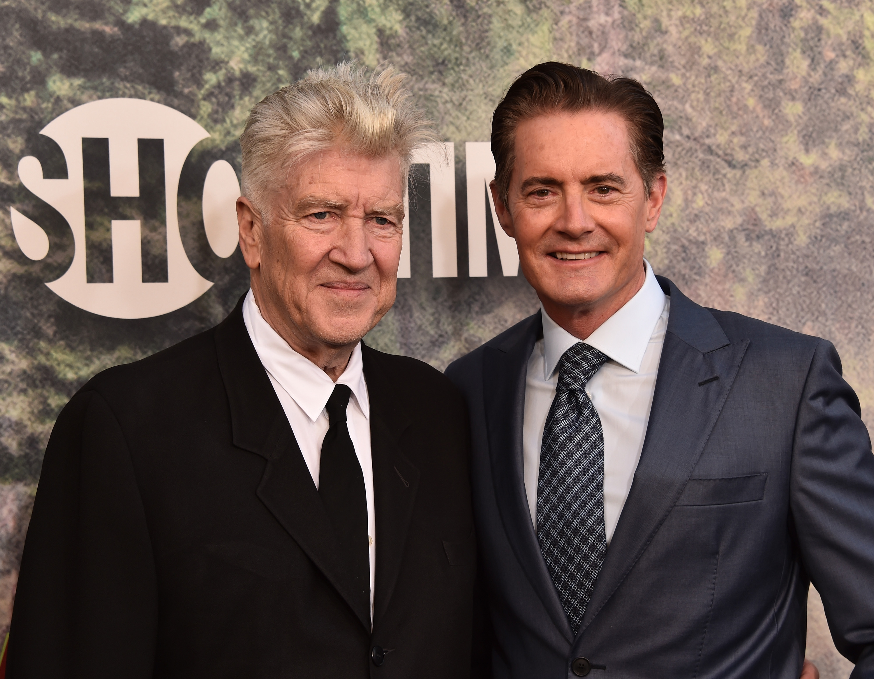 David Lynch und Kyle MacLachlan bei der Premiere von Showtime's