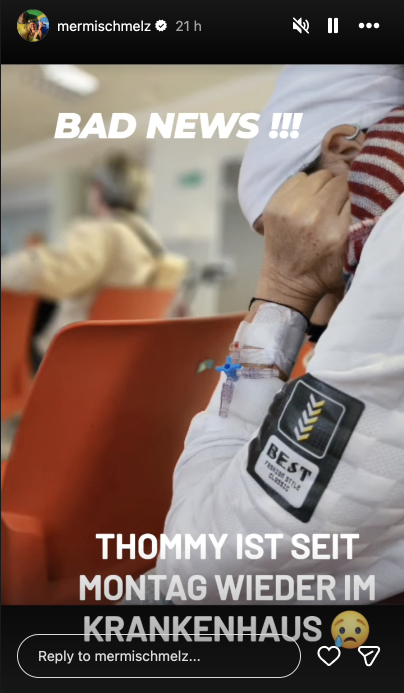 Mermie Schmelz' Instagram - Story | Quelle: instagram.com//mermischmelz/