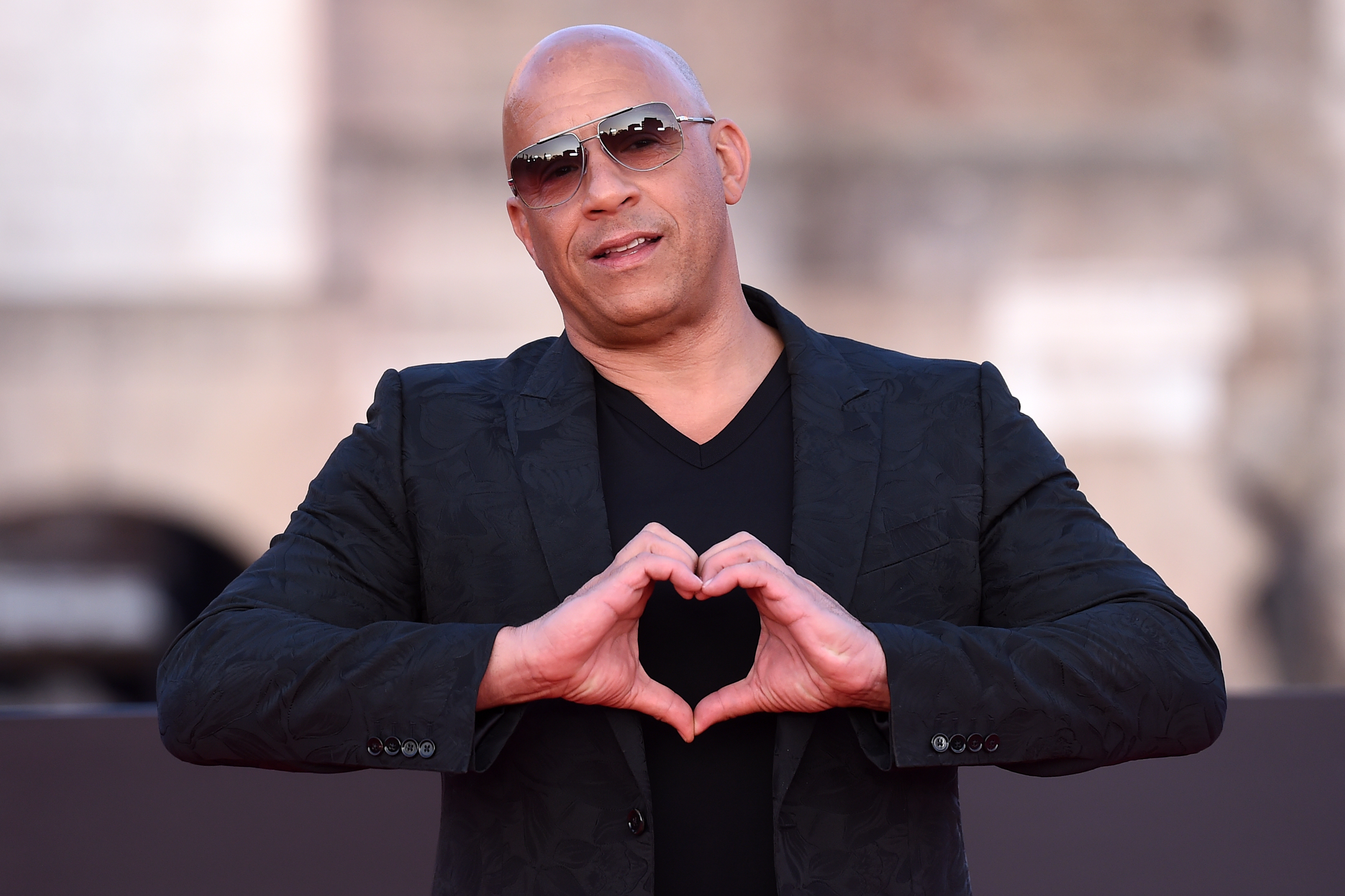 Vin Diesel auf dem roten Teppich bei der Weltpremiere des Films "Fast X" in Rom, Italien, am 12. Mai 2023. | Quelle: Getty Images