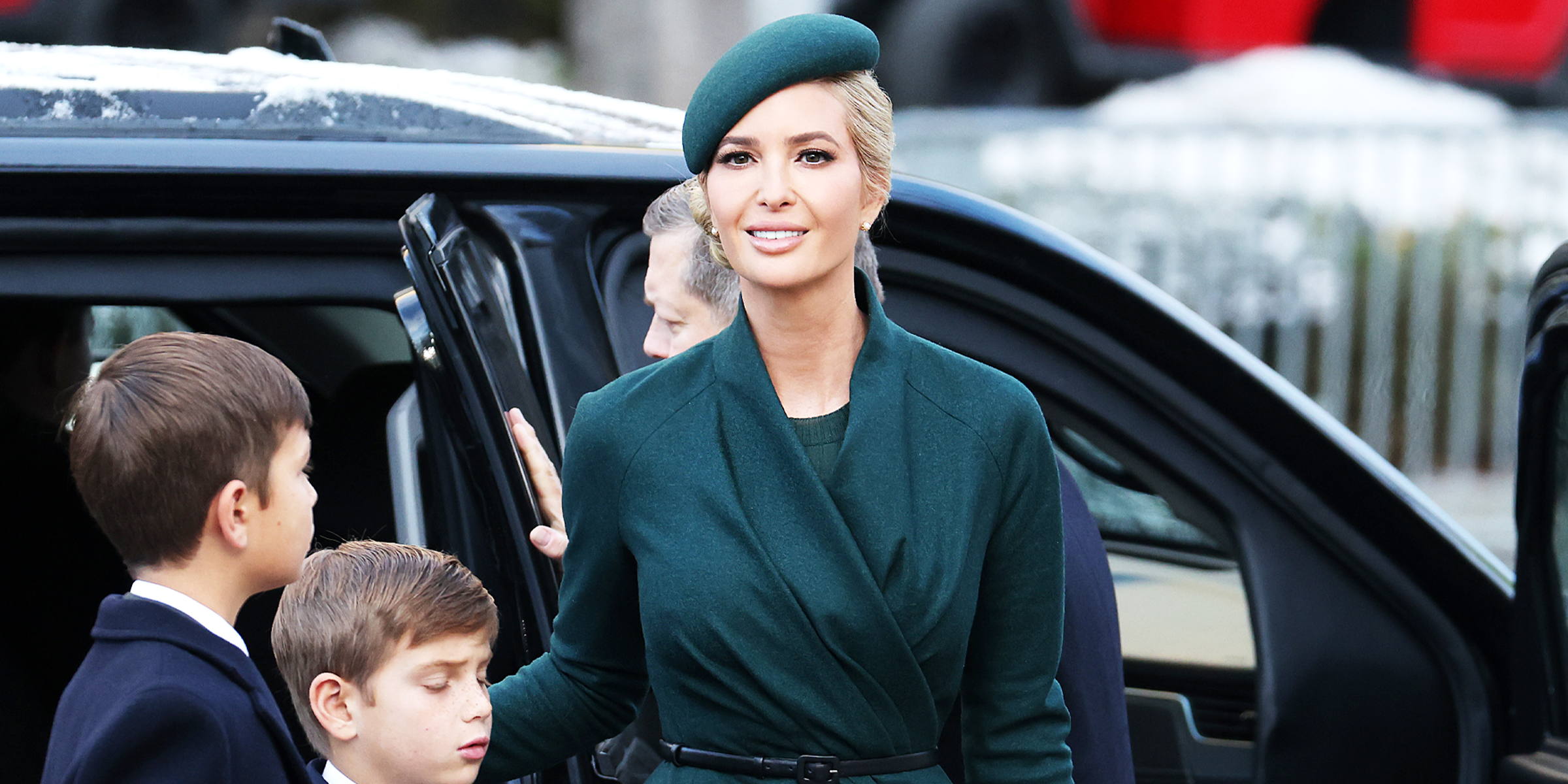 Ivanka Trump mit ihren Kindern | Quelle: Getty Images