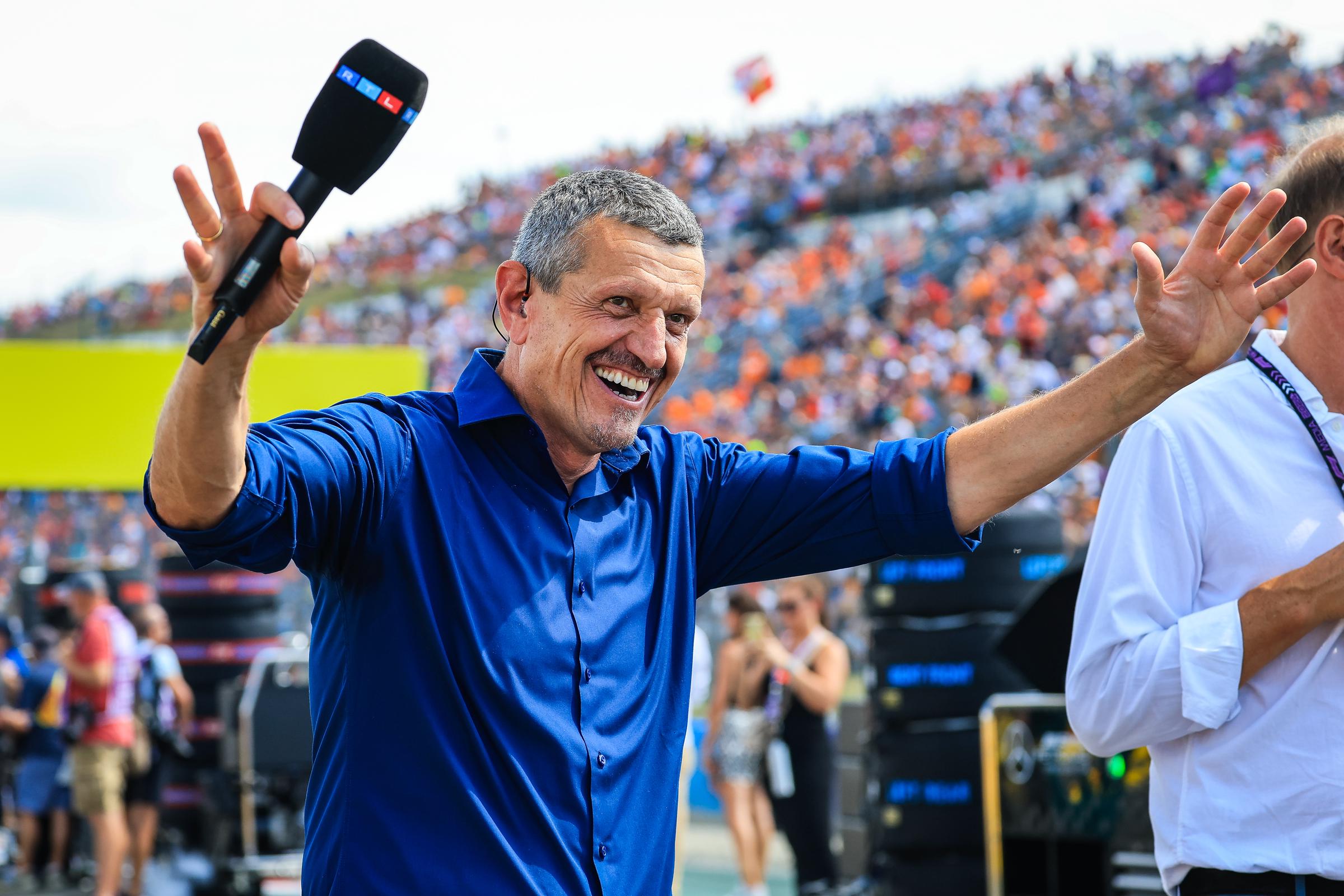 Günther Steiner in der Startaufstellung beim Formel 1 Grand Prix von Ungarn am 21. Juli 2024 in Budapest. | Quelle: Getty Images