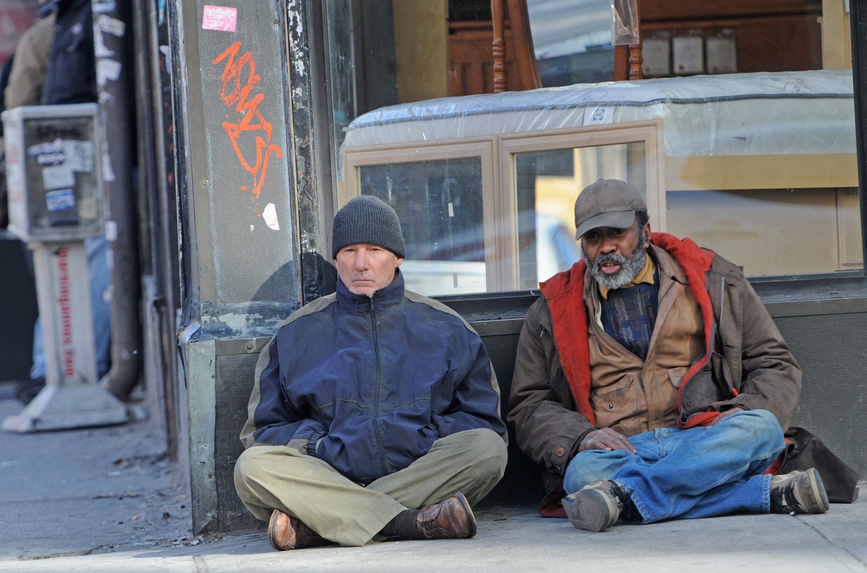 Richard Gere und Ben Vereen am 26. März 2014. | Quelle: Getty Images