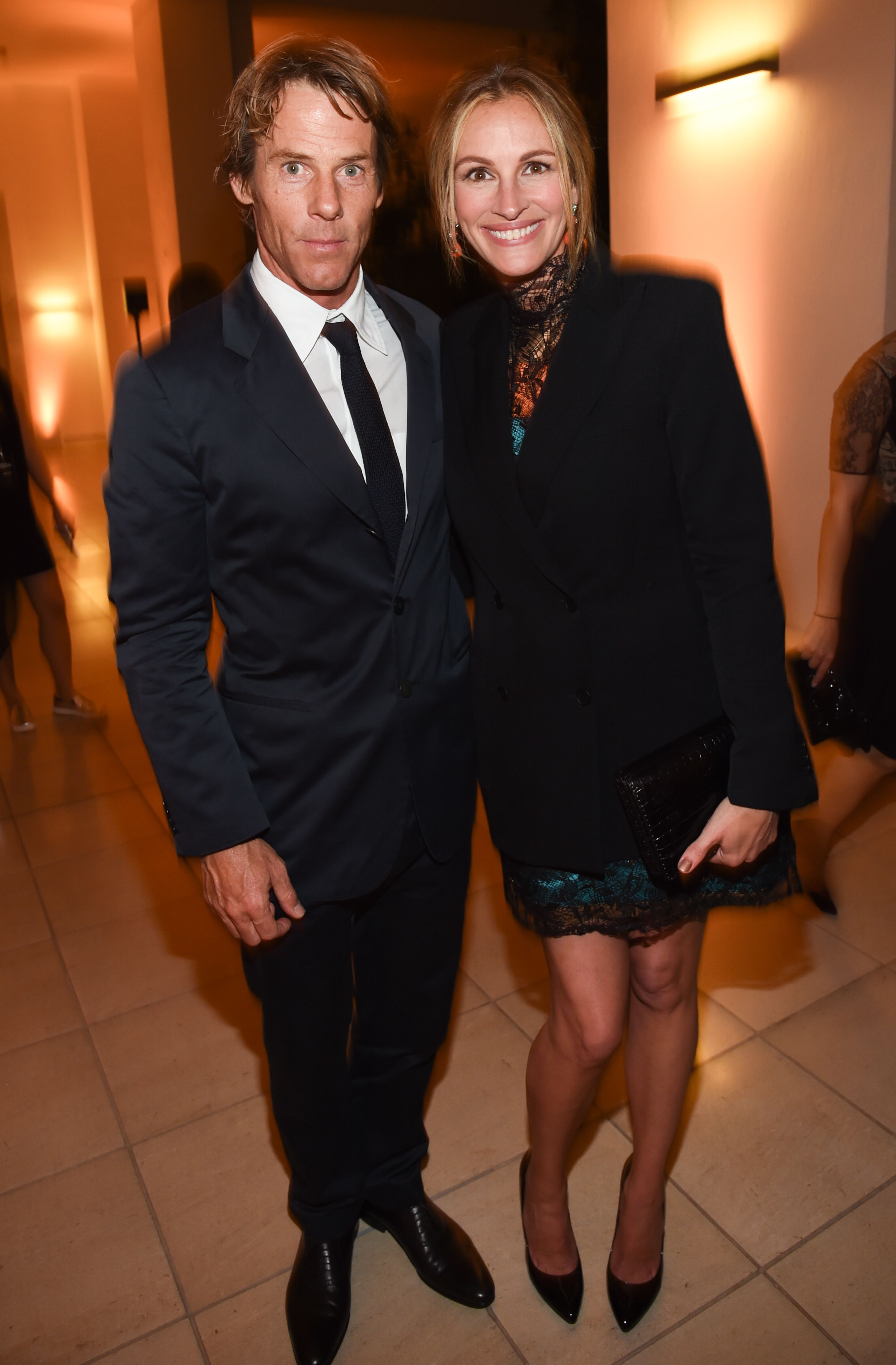 Danny Moder und Julia Roberts bei der von Bottega Veneta gesponserten Gala in the Garden in Los Angeles am 10. Oktober 2015 | Quelle: Getty Images