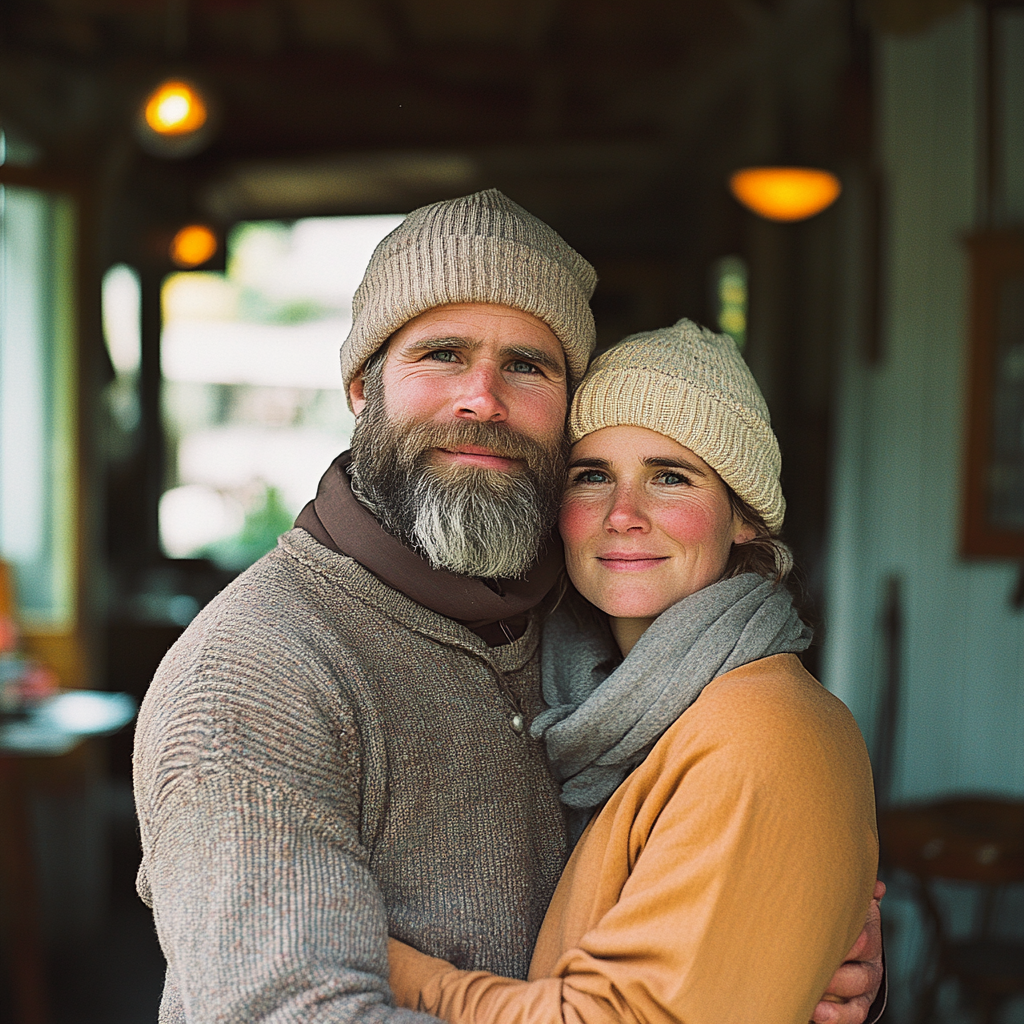 Greg und Diana sehen glücklich aus | Quelle: Midjourney