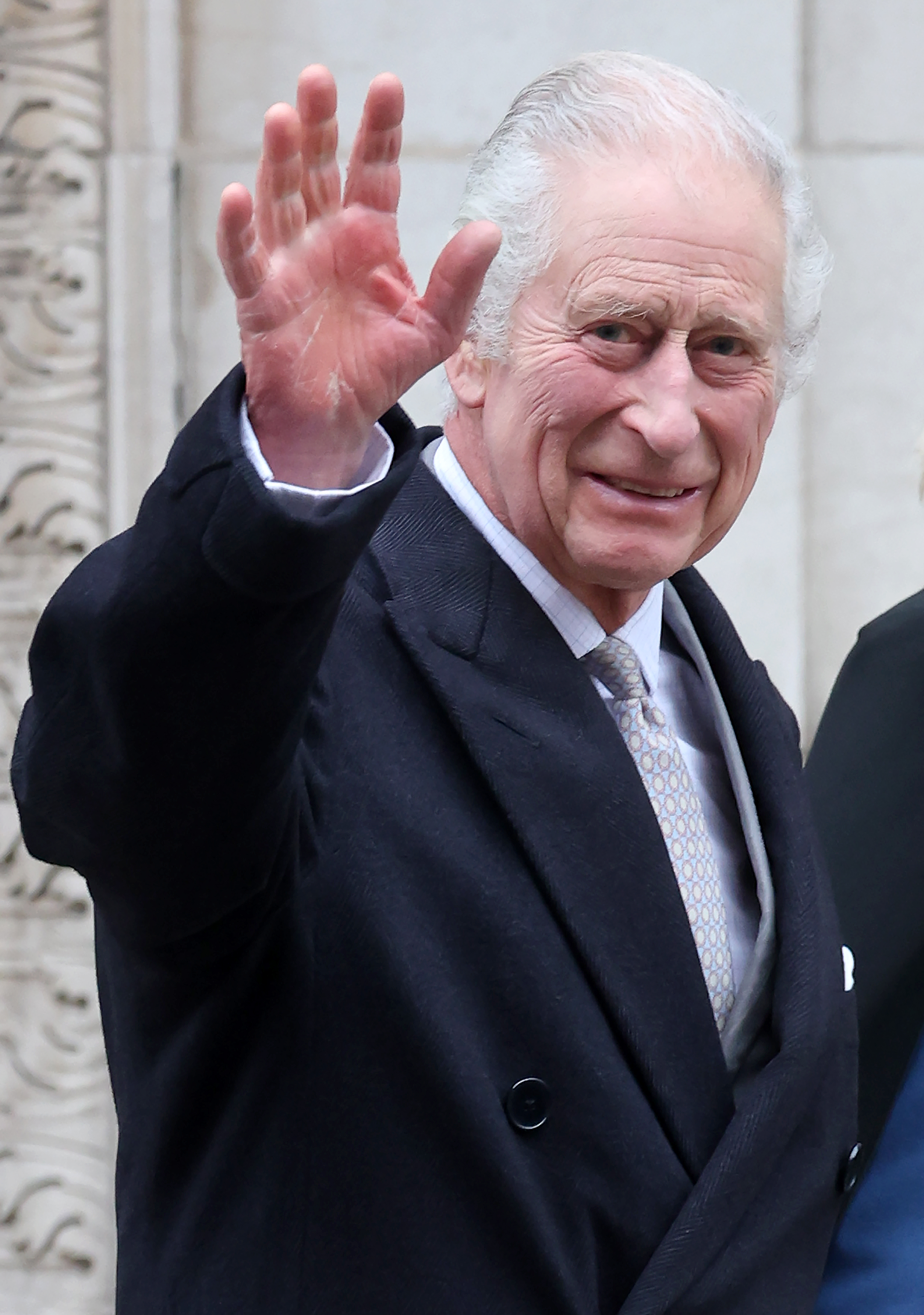 König Charles III. verlässt die London Clinic am 29. Januar 2024 in London, England | Quelle: Getty Images