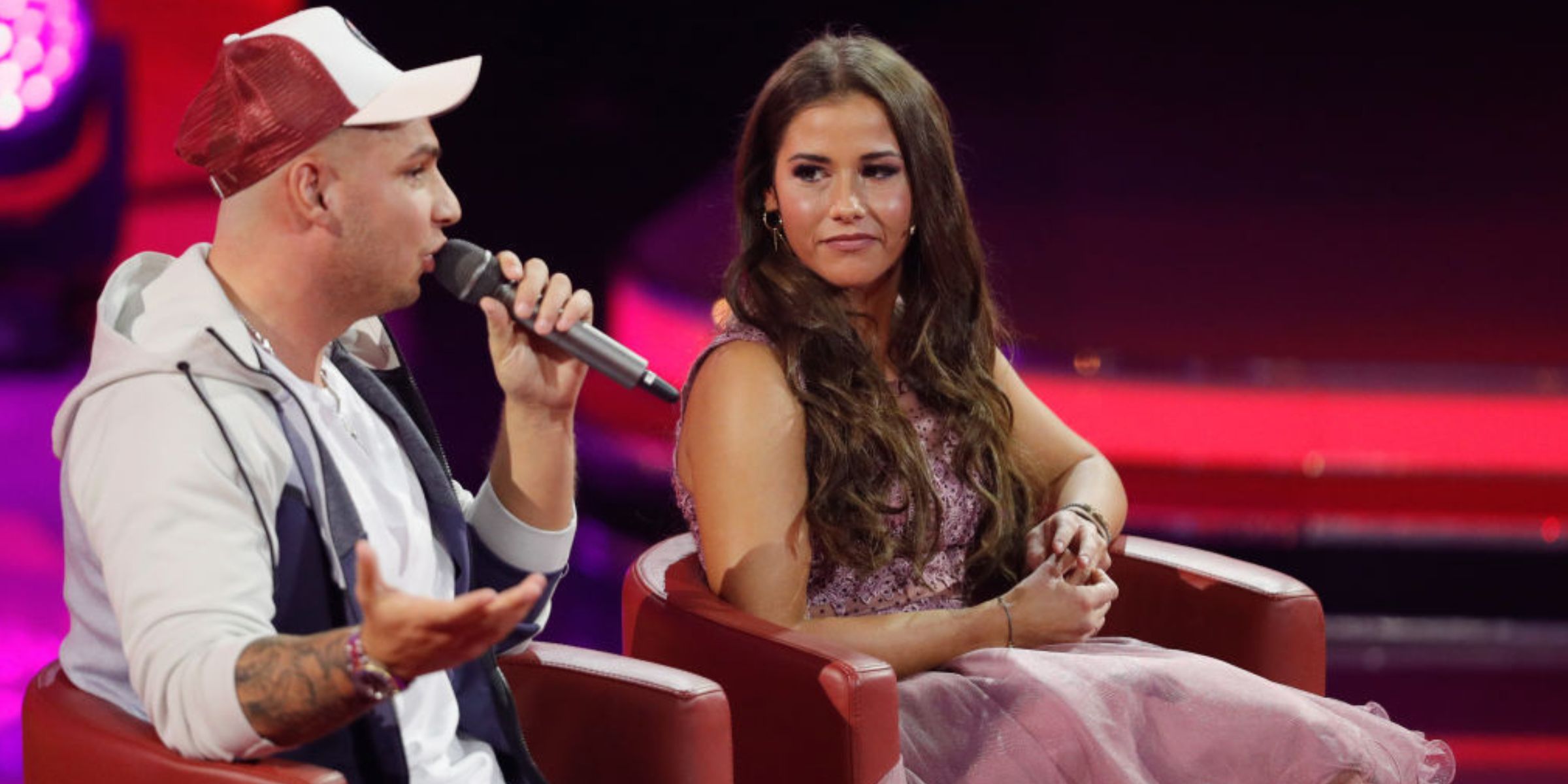 Sarah Engels und Pietro Lombardi | Quelle: Getty Images