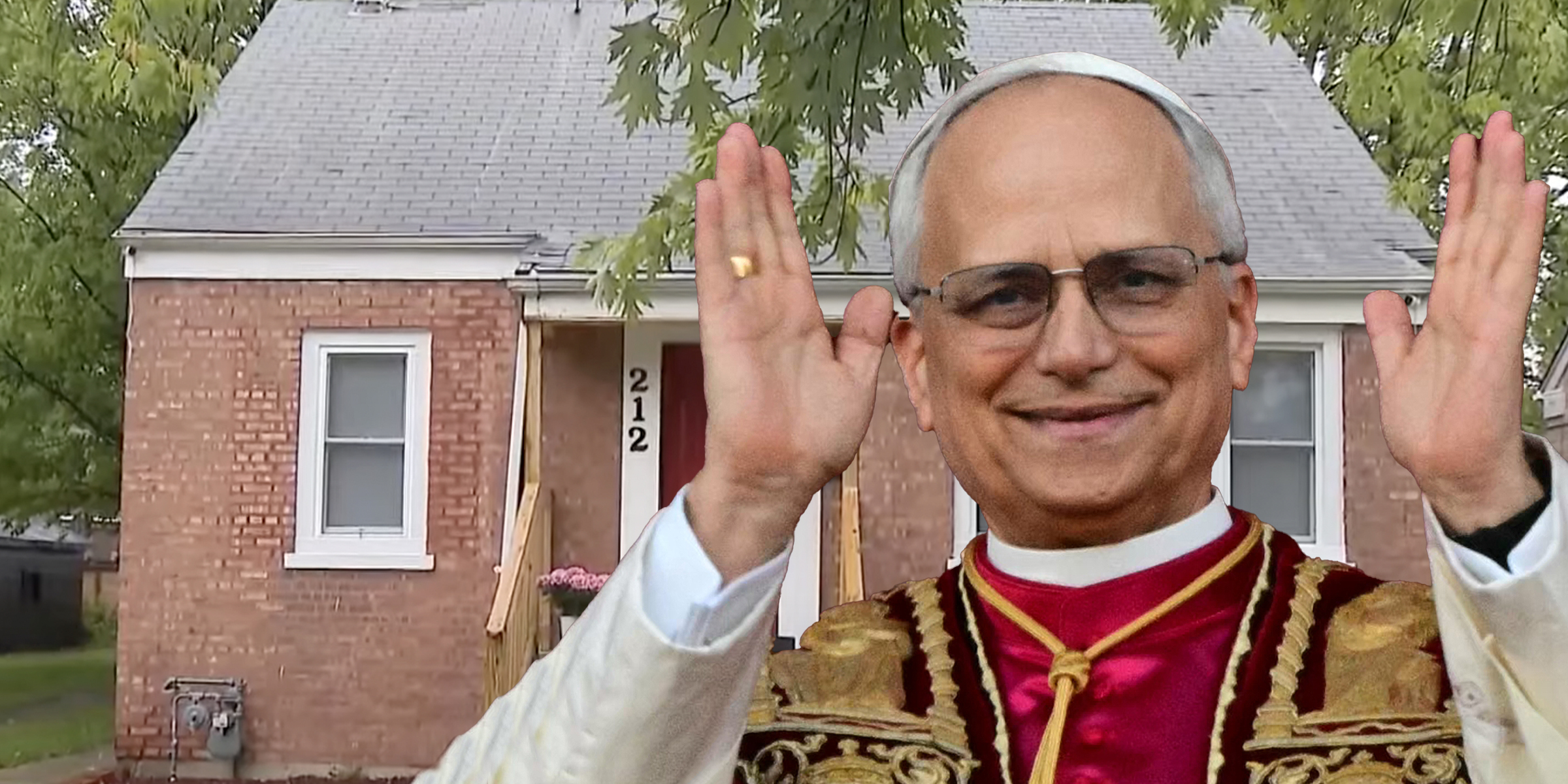 Papst Leo XIV | Quelle: Getty Images/YouTube/@NBCChicago