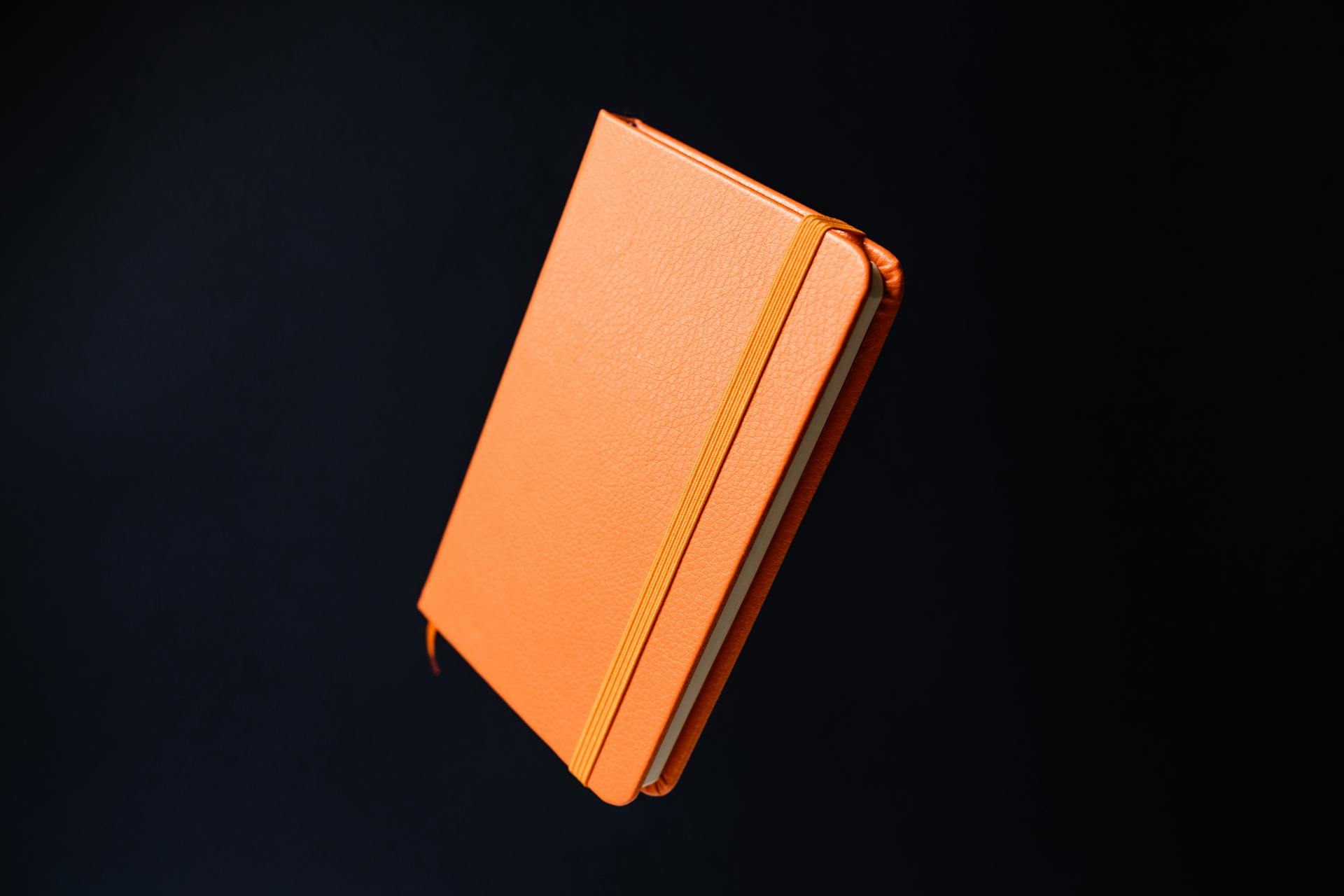 Ein in Leder gebundenes Tagebuch | Quelle: Pexels