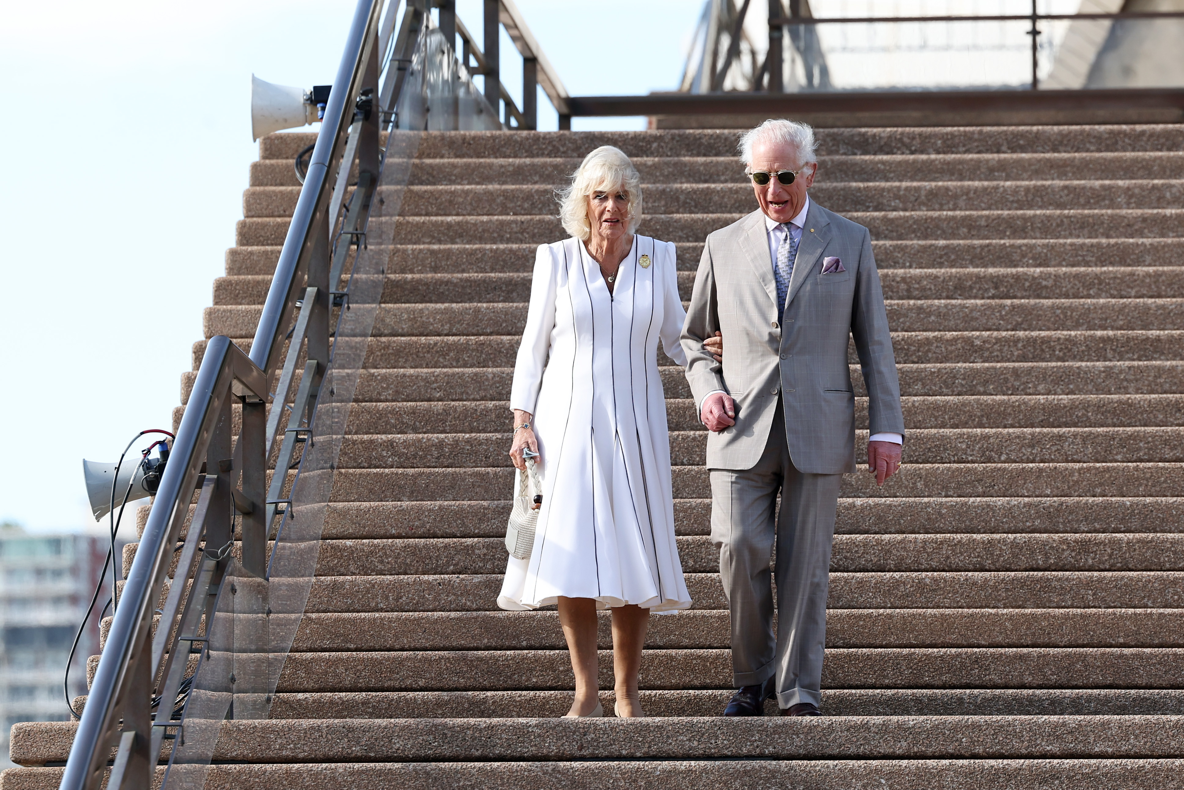 König Charles III. und Königin Camilla im Sydney Opera House am 22. Oktober 2024 in Sydney, Australien. | Quelle: Getty Images