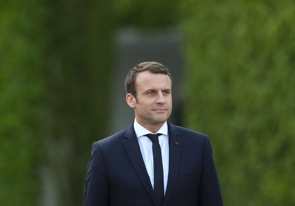 Porträt von Emmanuel Macron | Quelle: Getty Images