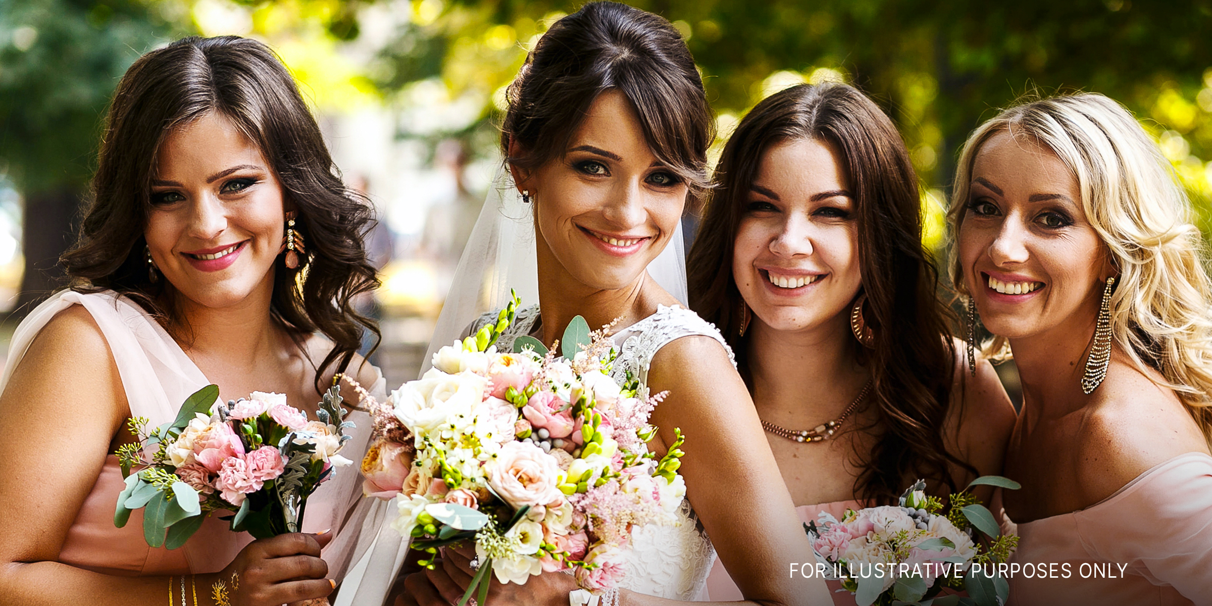Eine glückliche Hochzeitsgesellschaft | Quelle: Shutterstock